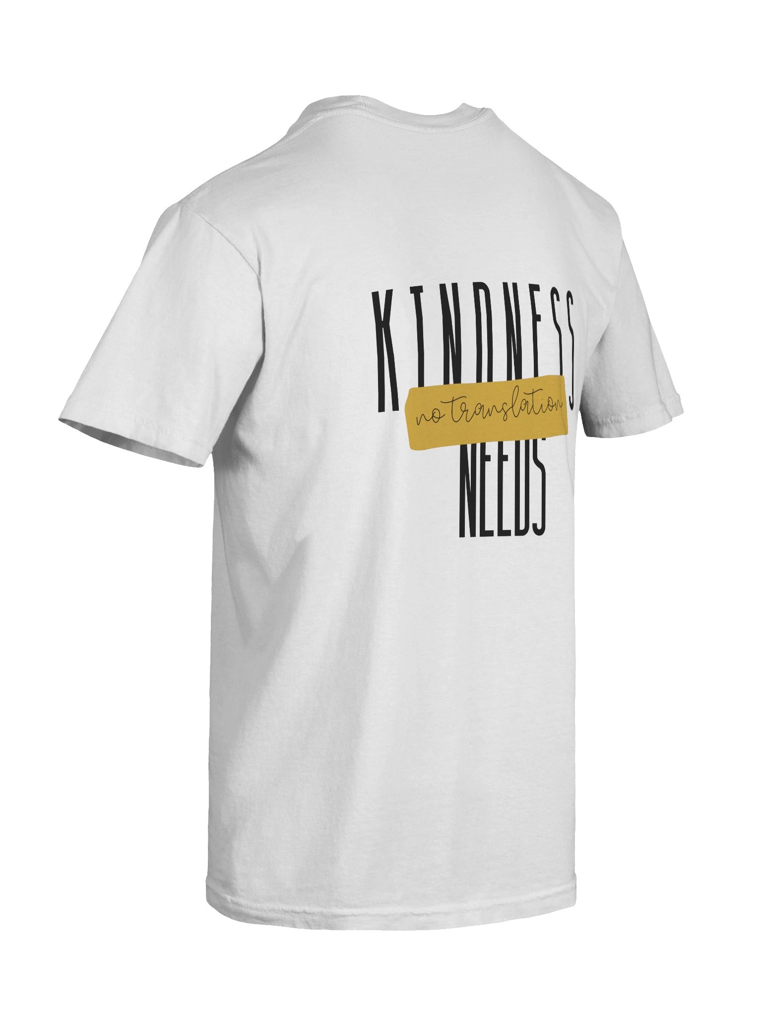 Minimalist Graphic Tee - Kindness No Translation Needs product image (8)