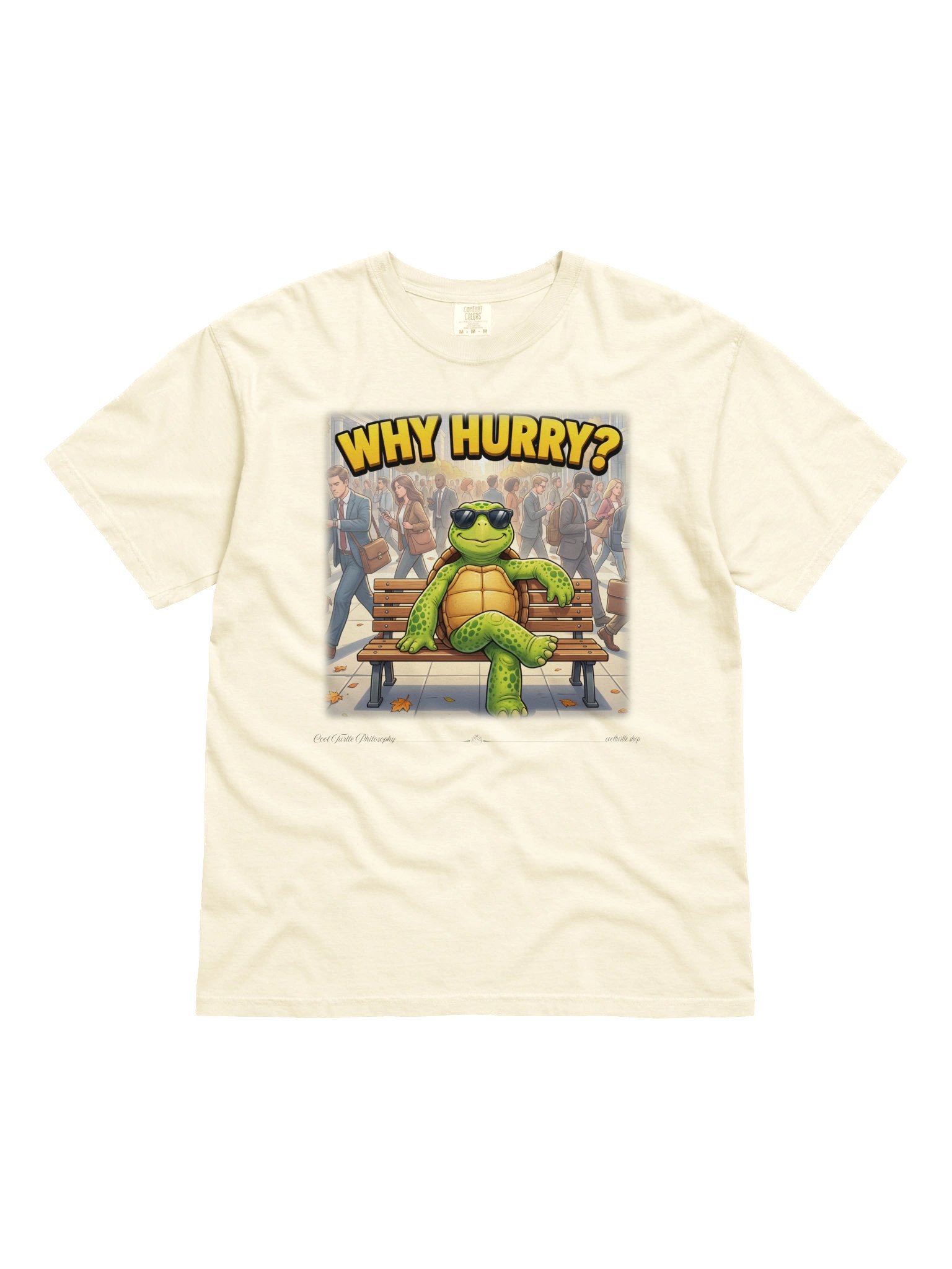 WHY HURRY? — Comfort Colors 1717 Heavyweight T-Shirt product image (7)