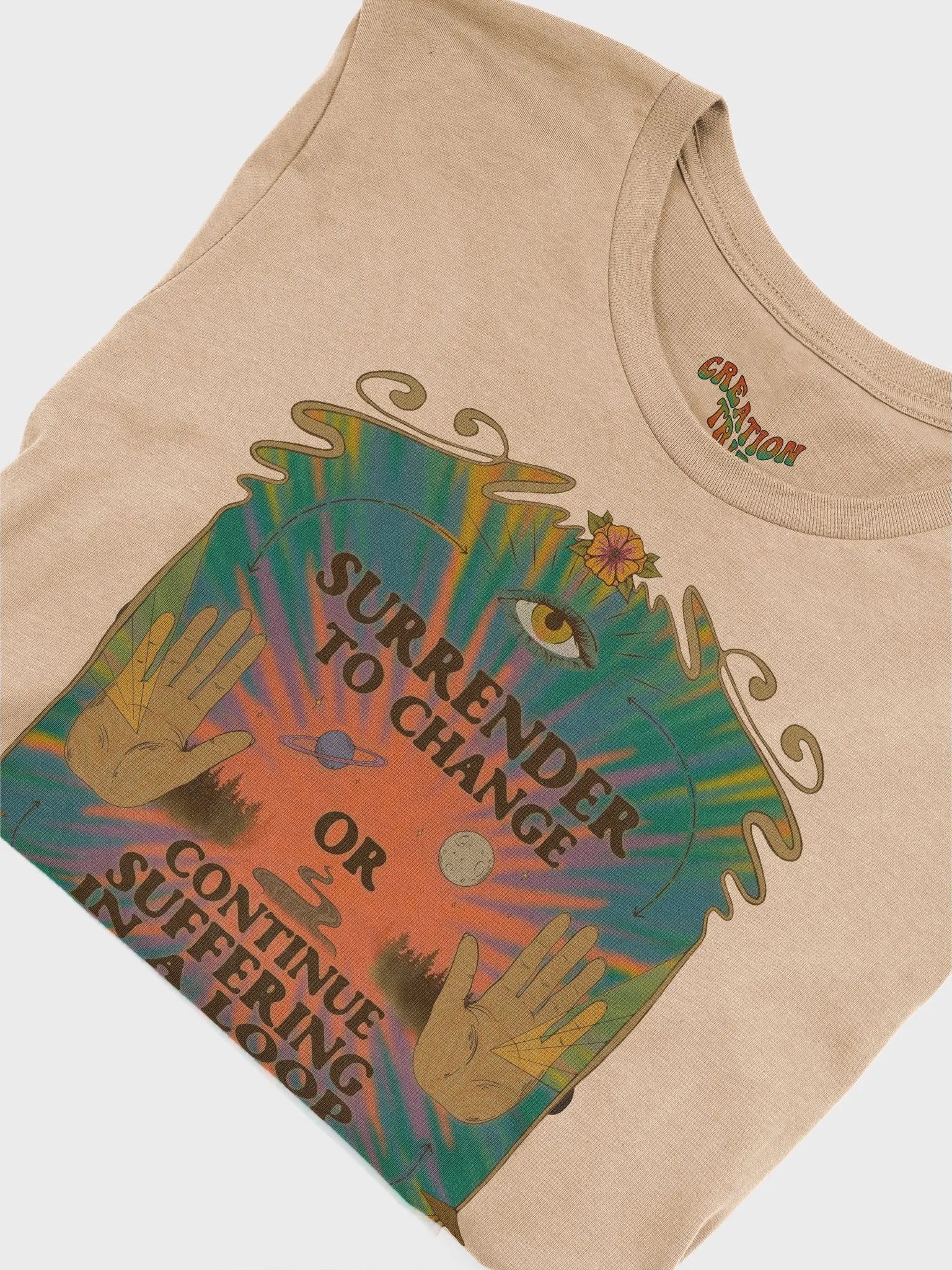 Multisex T-Shirt - Surrender to Change product image (7)