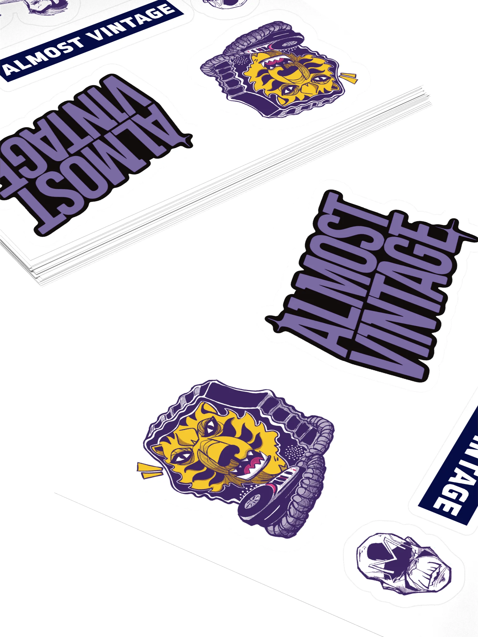 Almost Vintage Sticker Sheet product image (4)