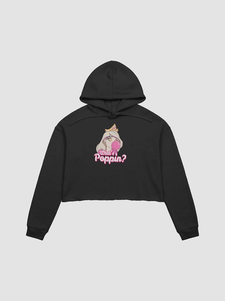 What's Poppin crop hoodie product image (1)