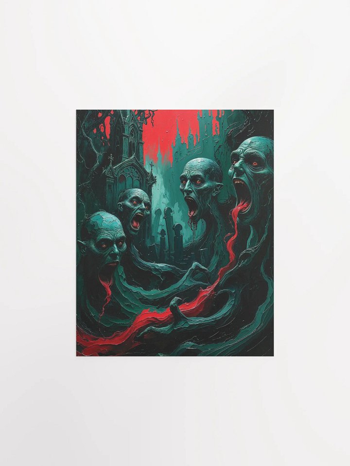 The Crimson Chorus Matte Poster product image (1)