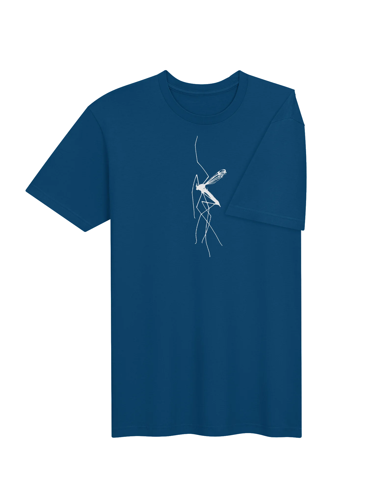Mosquito Scan, 1993 — White Print T-Shirt