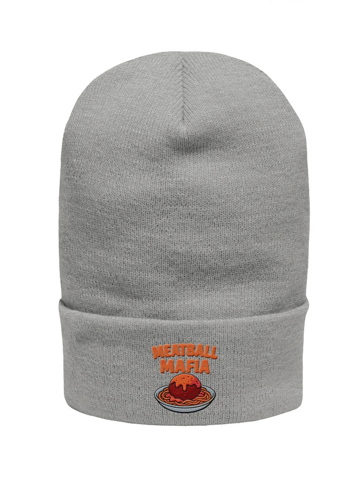 Meatball Mafia Embroidered Beanie product image (10)
