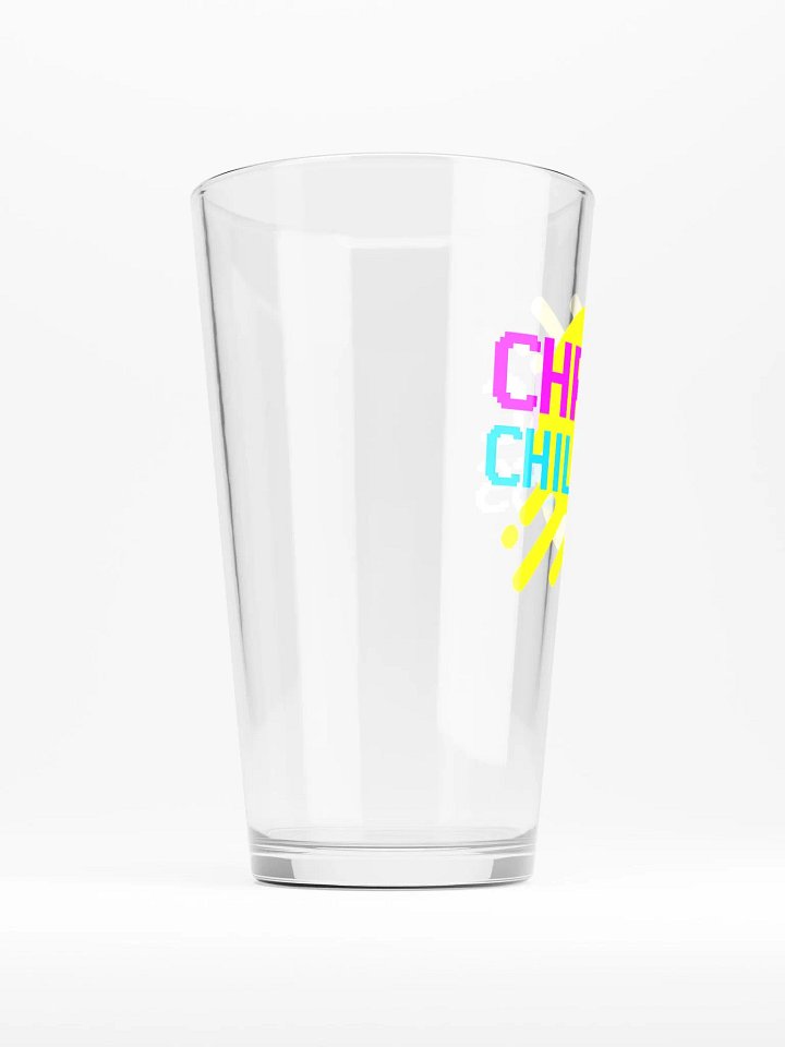 Chronic Chillness pint glass product image (2)