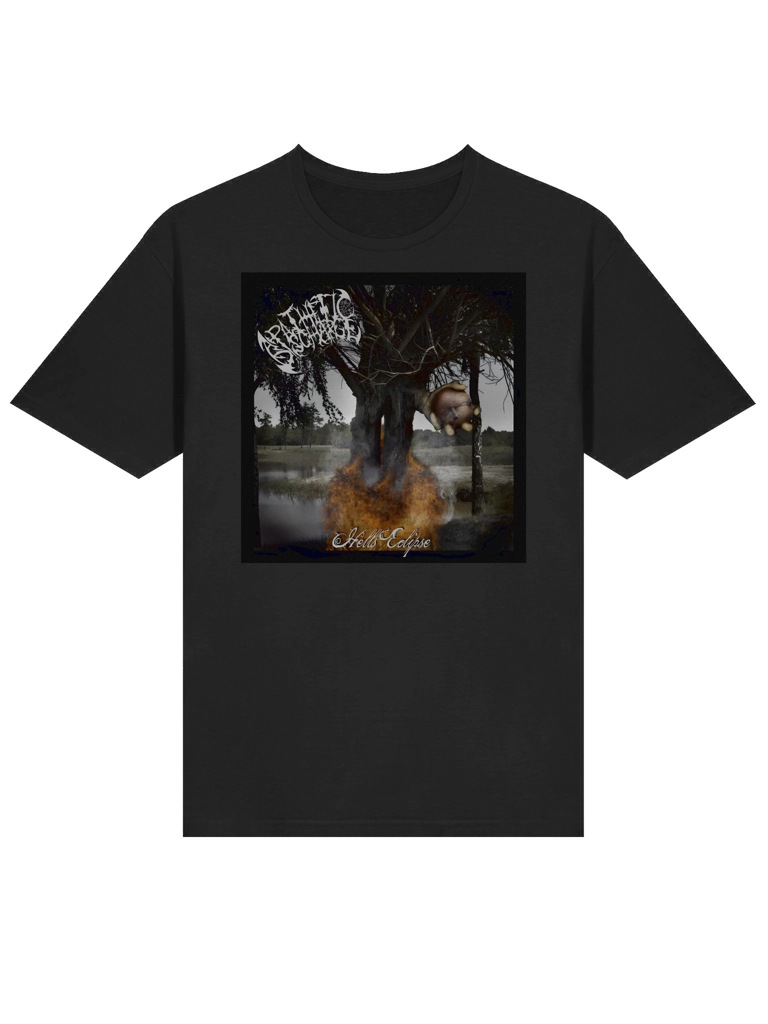 Apathetic Discharge "Hells Eclipse" Art T-Shirt product image (3)