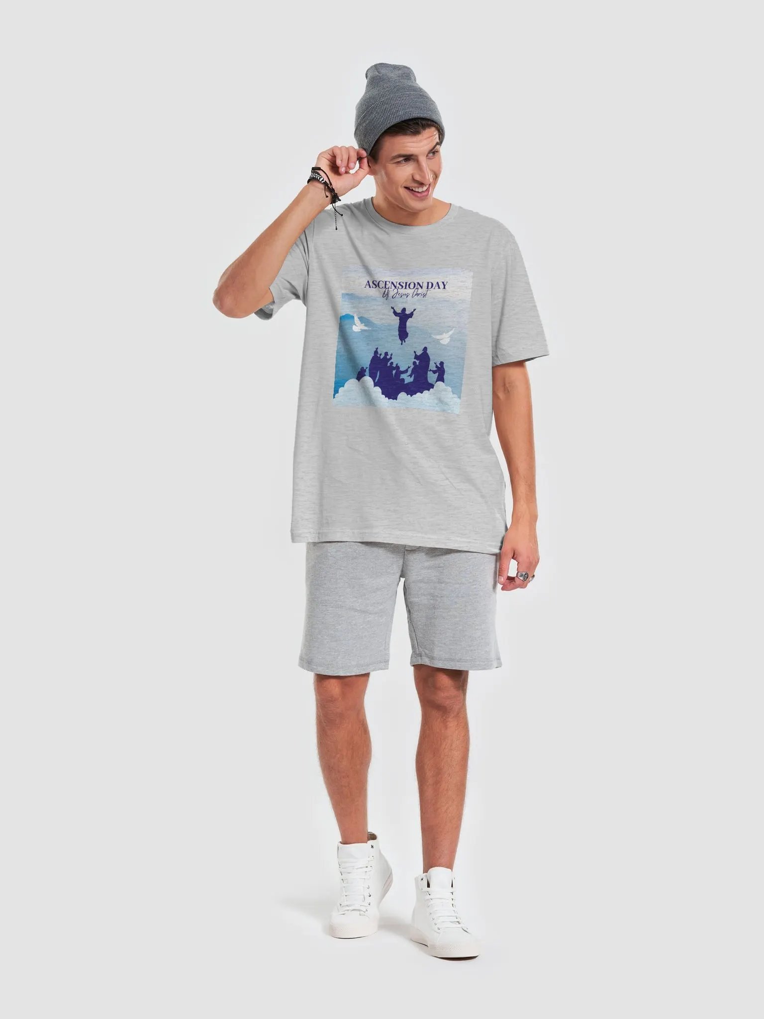 Ascension Day Silhouette T-Shirt product image (48)