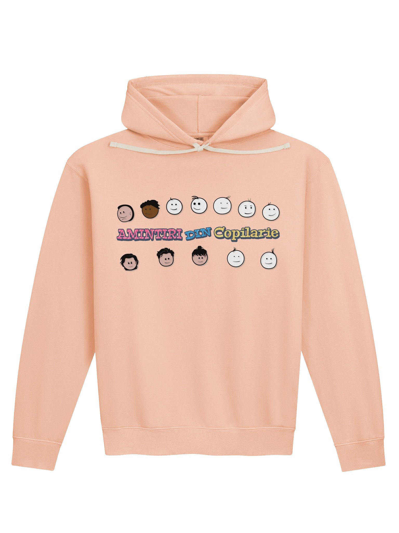 🧥 Hanorac Piersică Bărbați „Amintiri Din Copilărie” – Personajele product image (1)