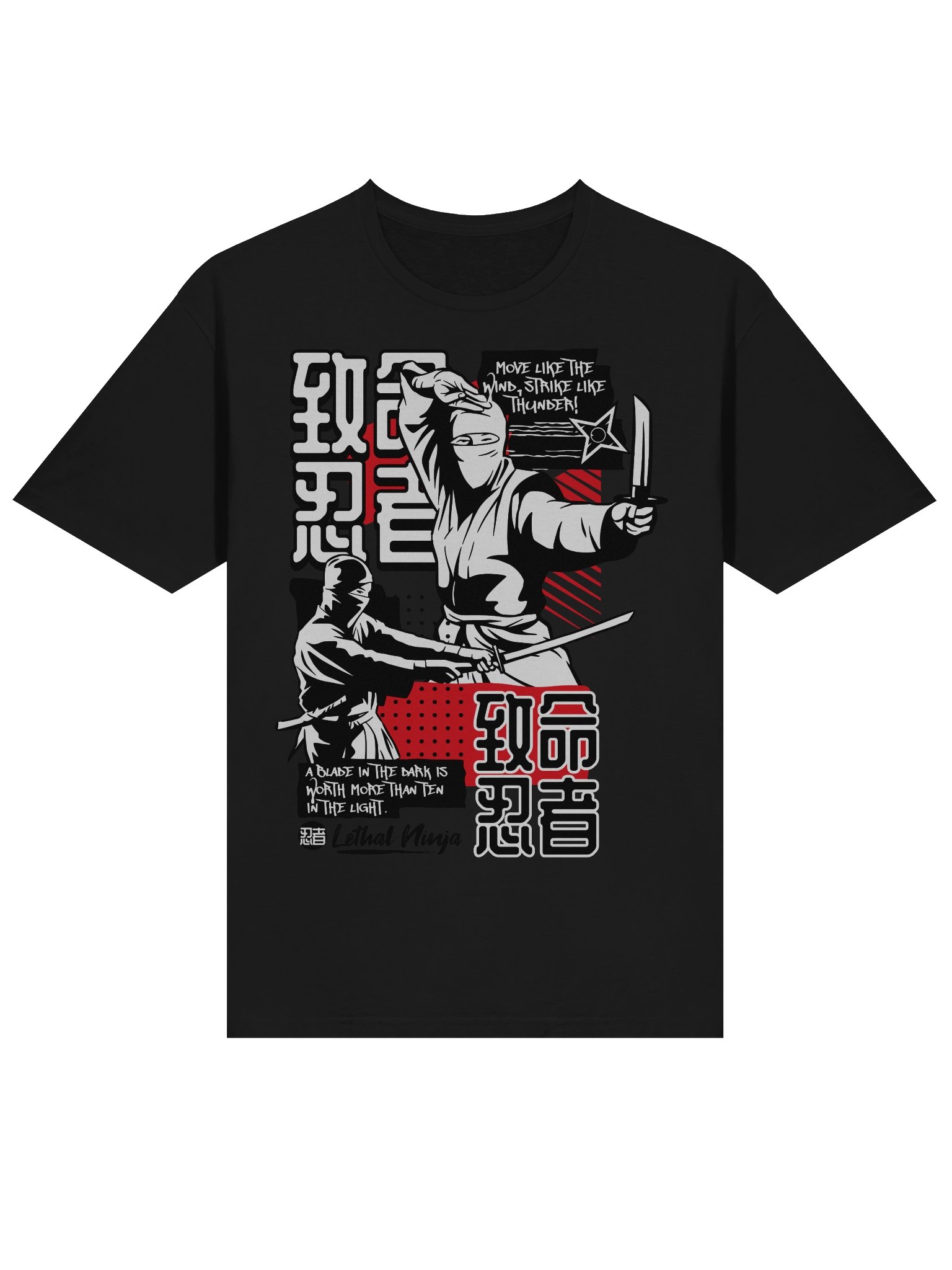 Lethal Ninja Shadow Strike T-Shirt - Gildan Softstyle product image (2)