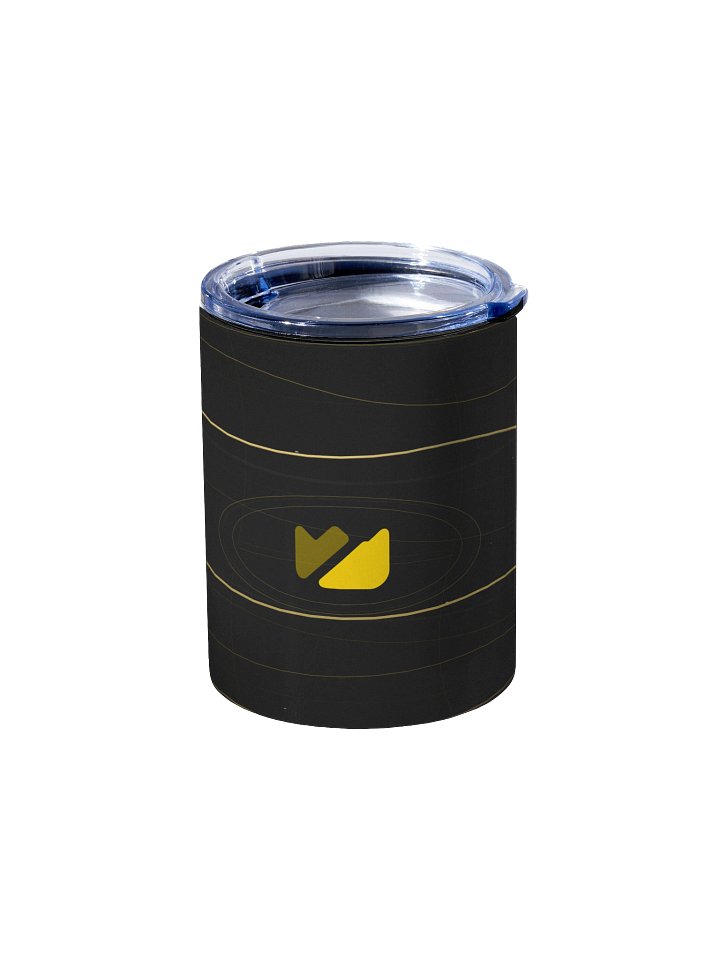 Black & Gold 10oz Stainless Steel Tumbler product image (2)