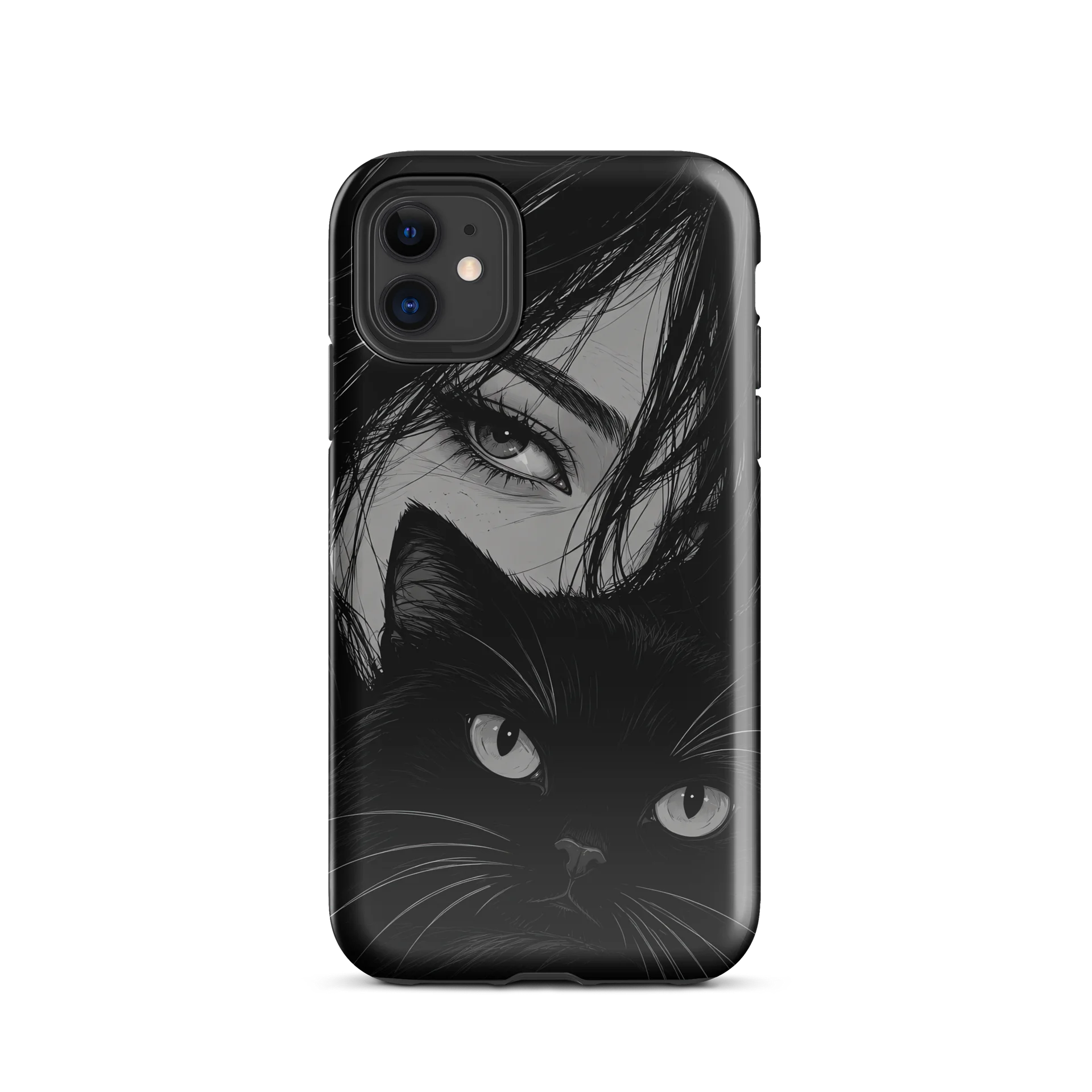 Familiar Goth Cat Tough Phone Case product image (28)