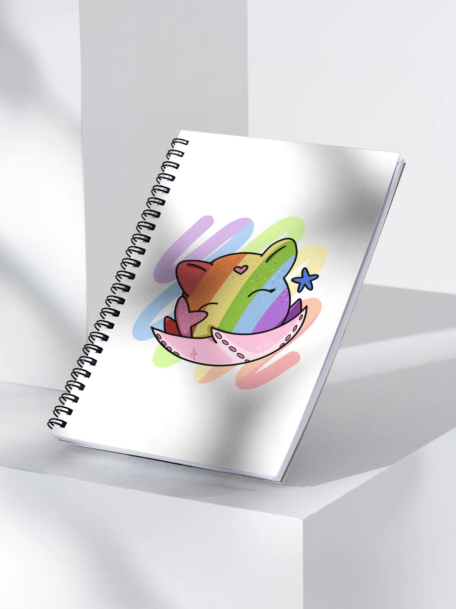 Rainbow Pride Magnus Notebook product image (3)