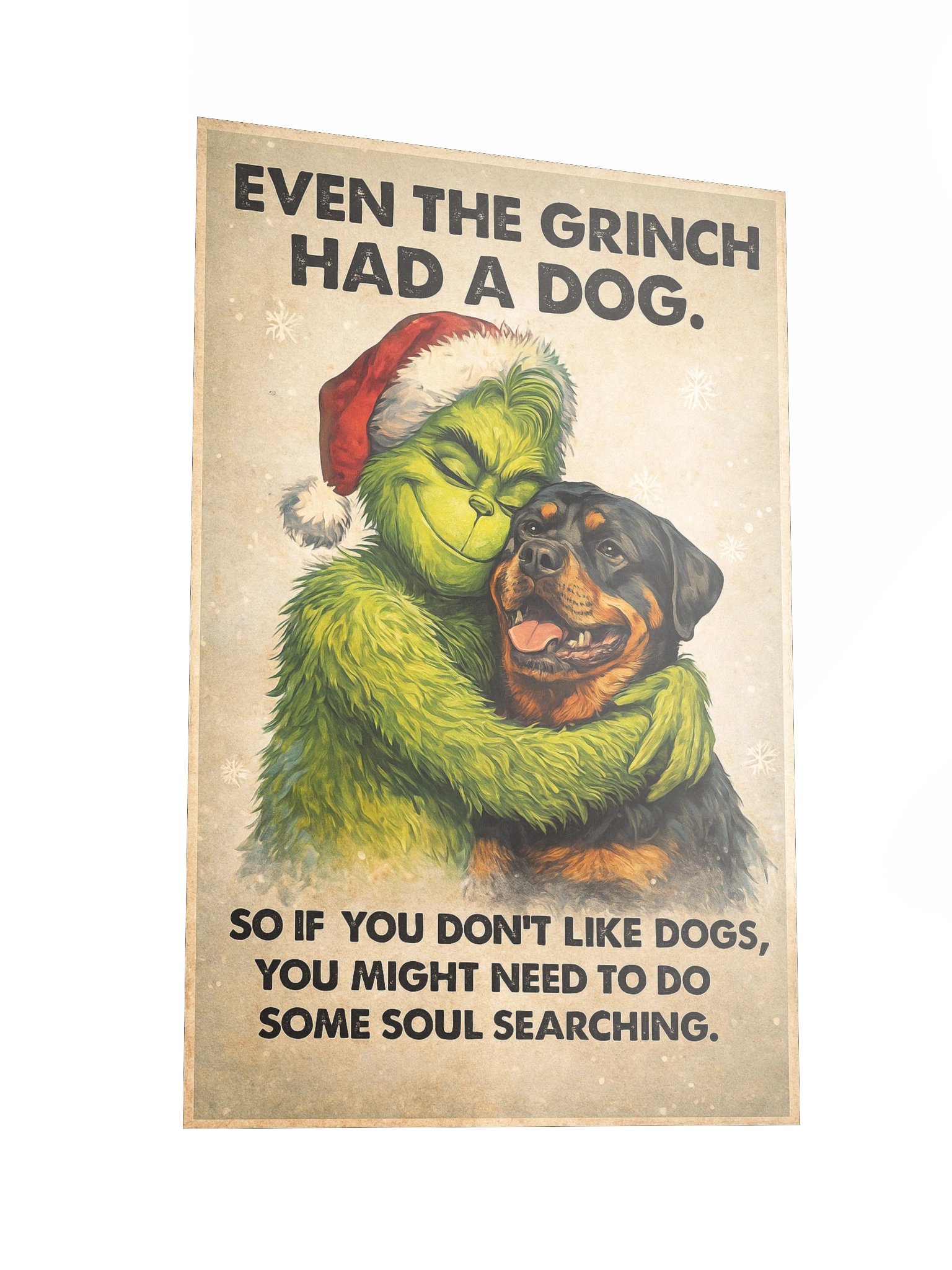 Rottweiler & Grinch Poster product image (4)