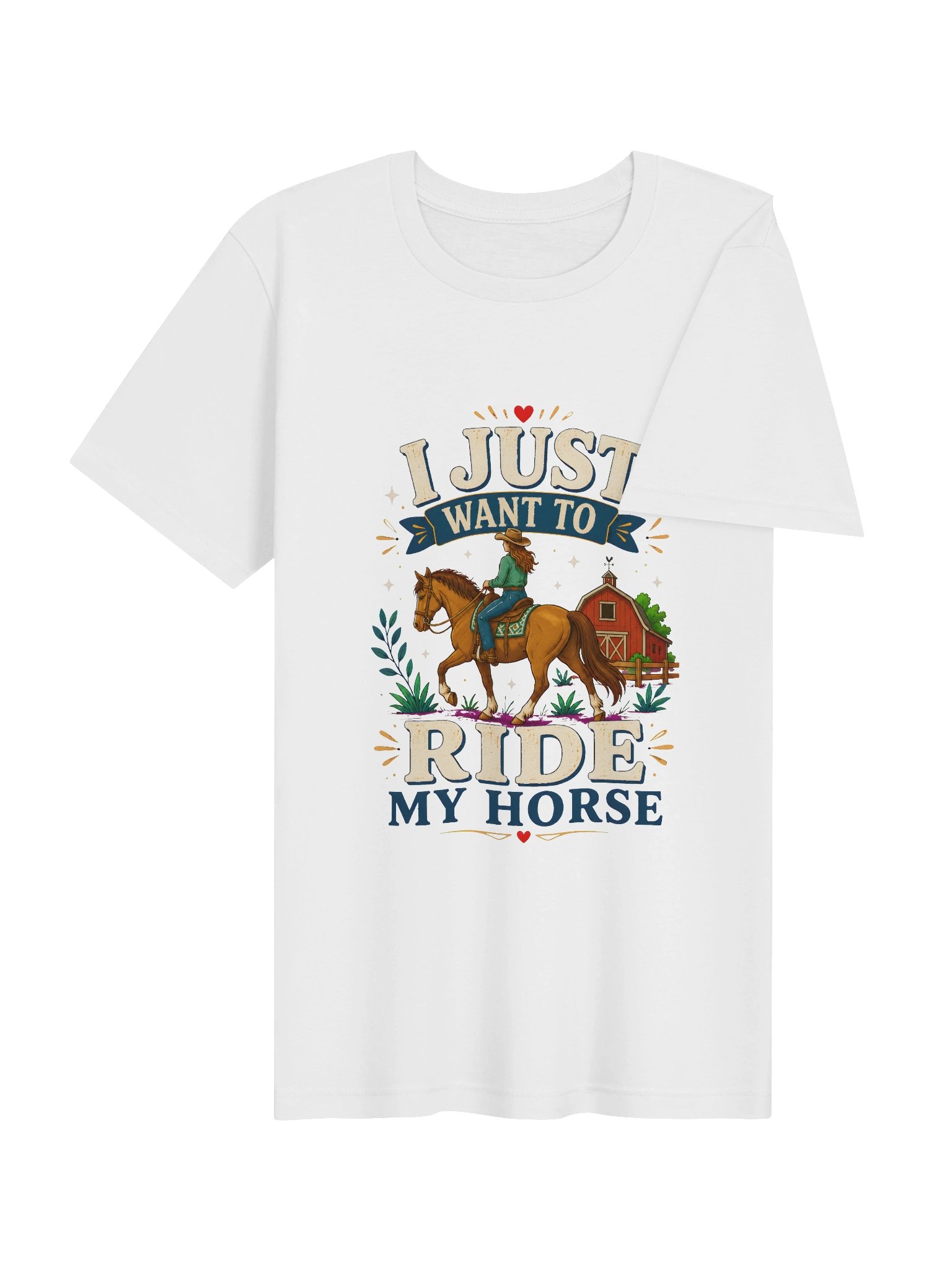 I Just Want To Ride My Horse Tee product image (33)