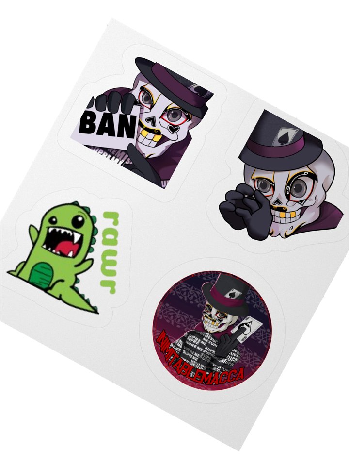 Macca's Emotes sticker pack product image (4)
