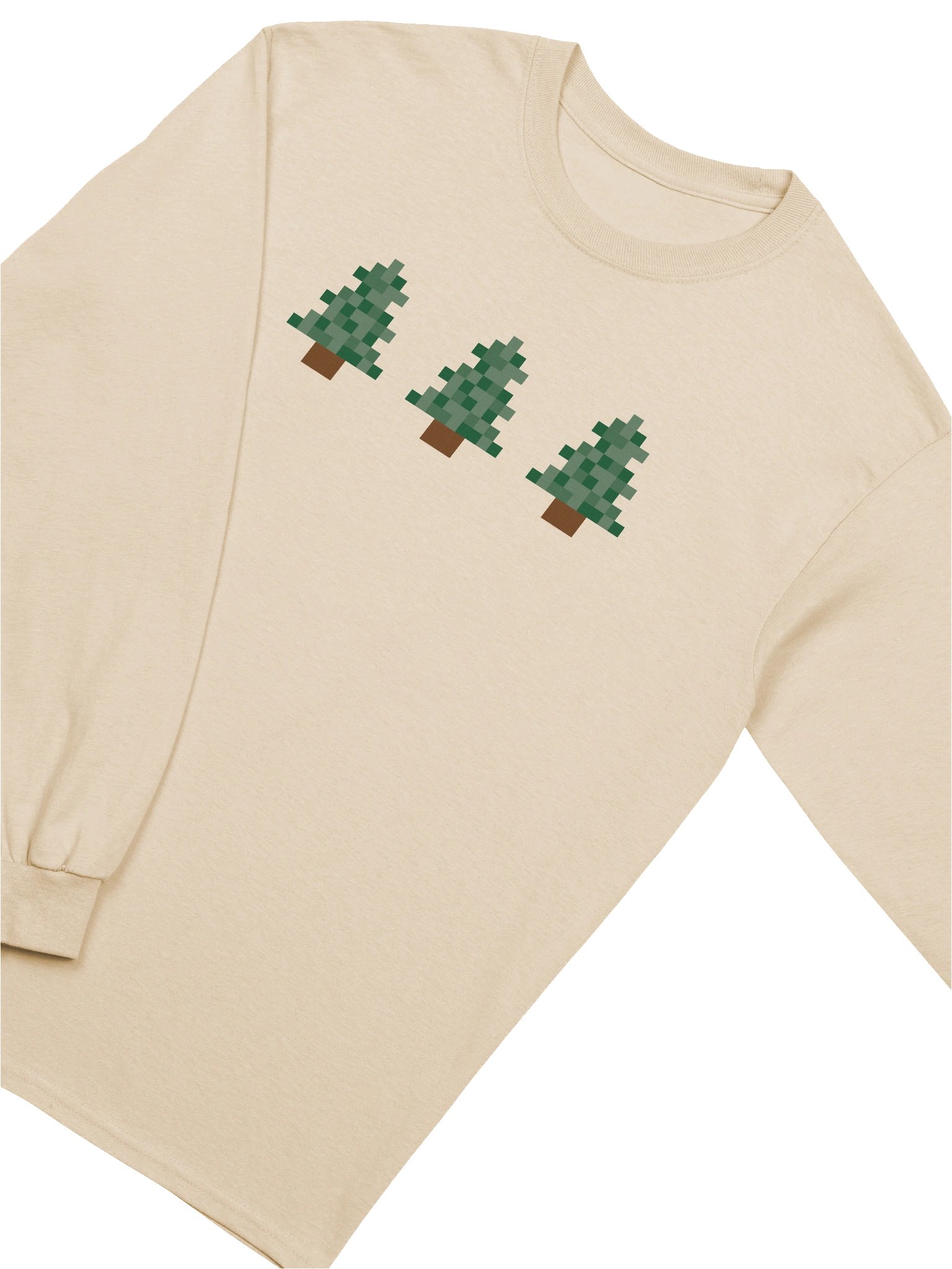 Oh Pixel Tree Long Sleeve product image (3)