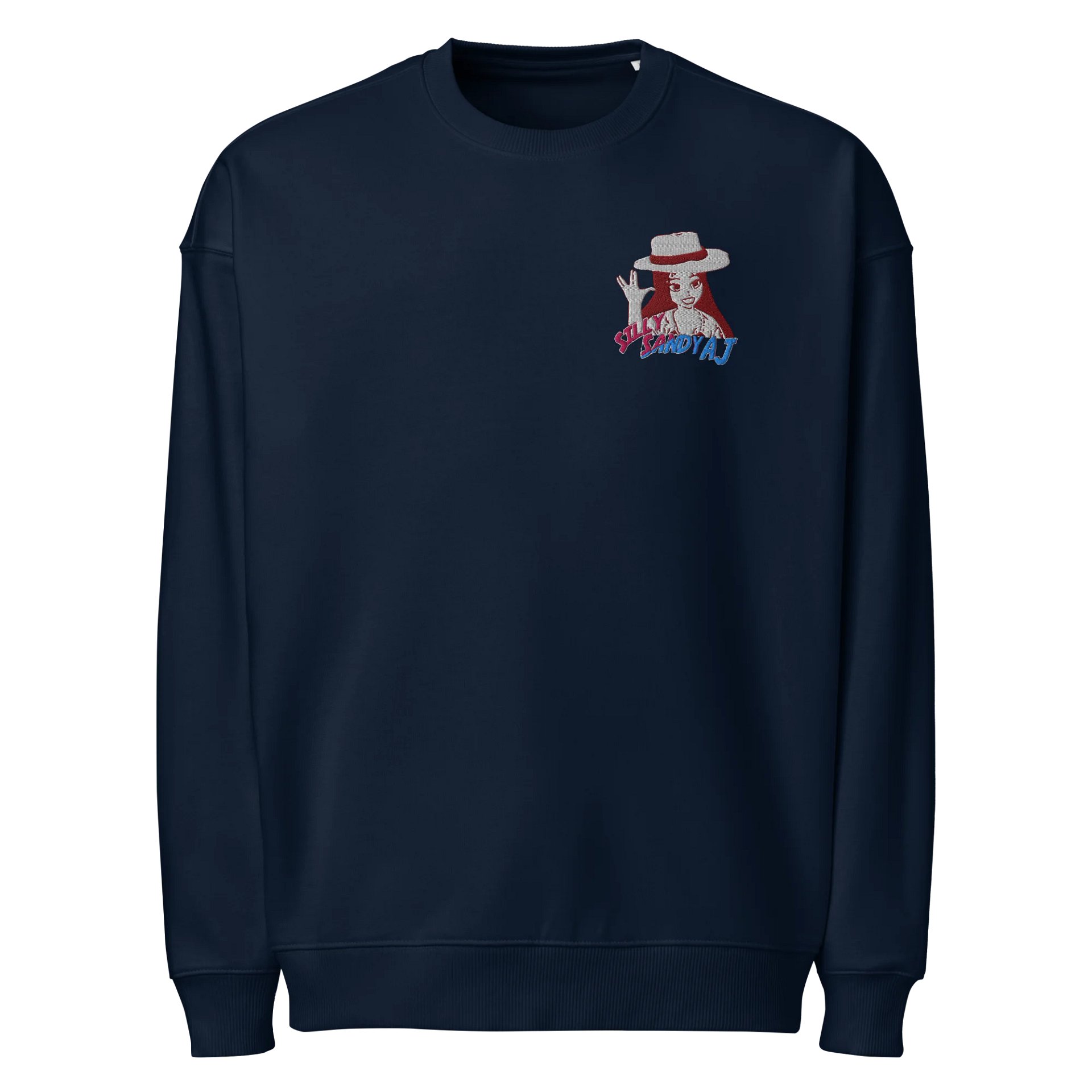 SillySandyAJ Unisex Organic Oversized Sweatshirt product image (1)