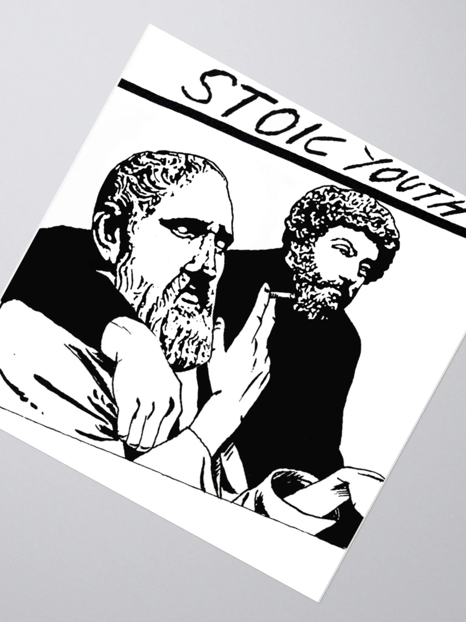 Stoic Youth Kiss Cut Stickers by Allcolor Sticker product image (2)