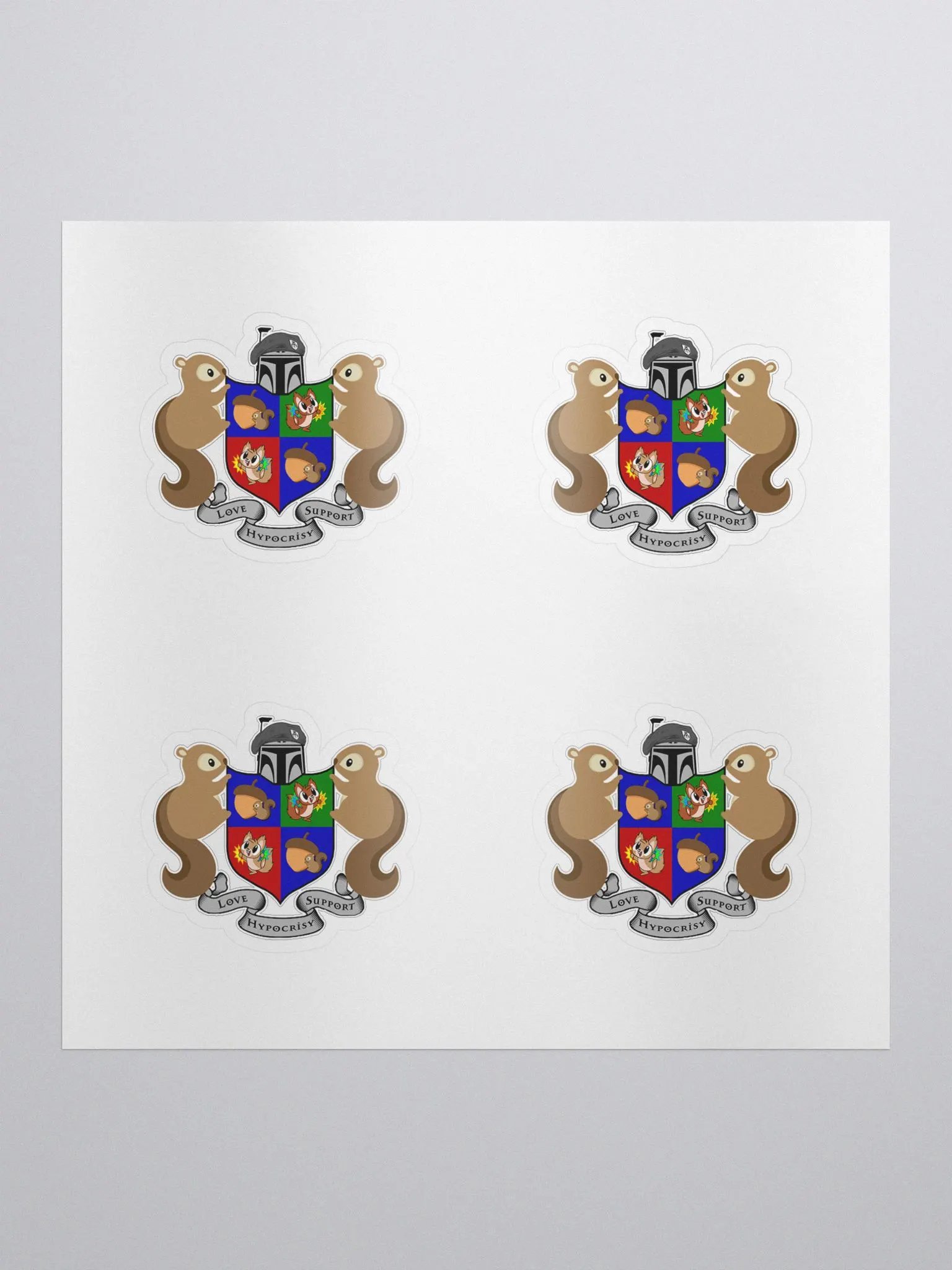 Squirrel Station Crest Sticker product image (1)