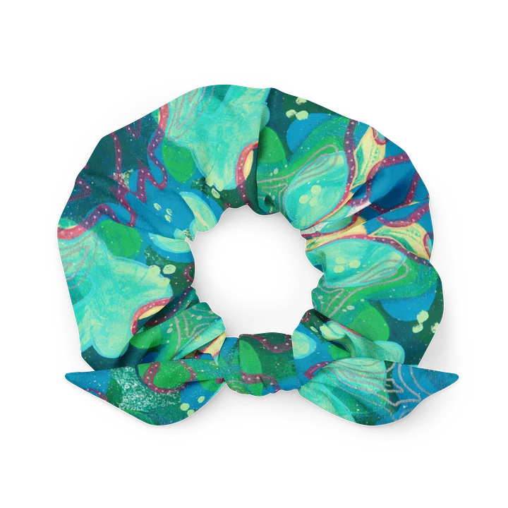 Lily Pad Blobs Scrunchie product image (1)