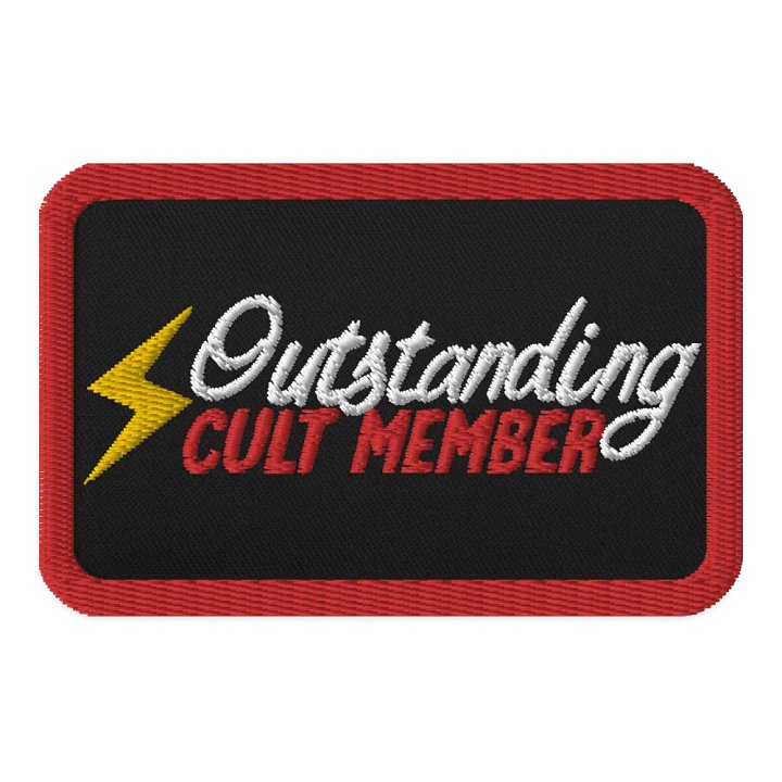 outstanding cult member patch product image (1)