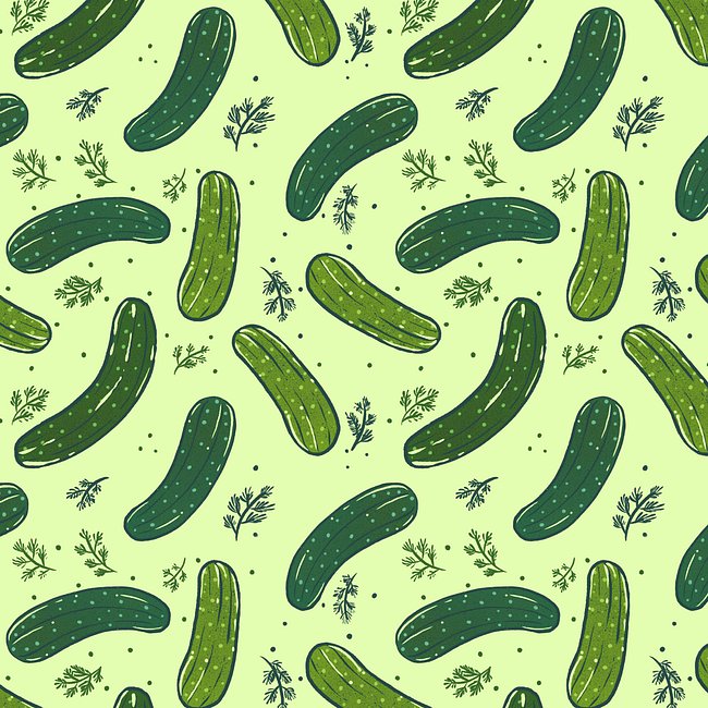 Dill Pickles Pattern