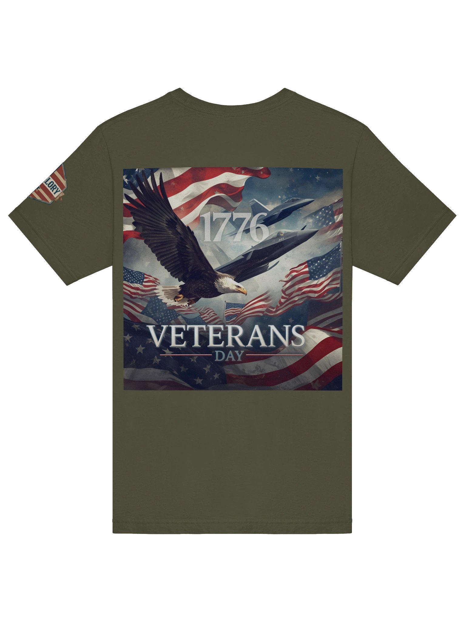 Eagle Emblem Globe T-Shirt product image (6)