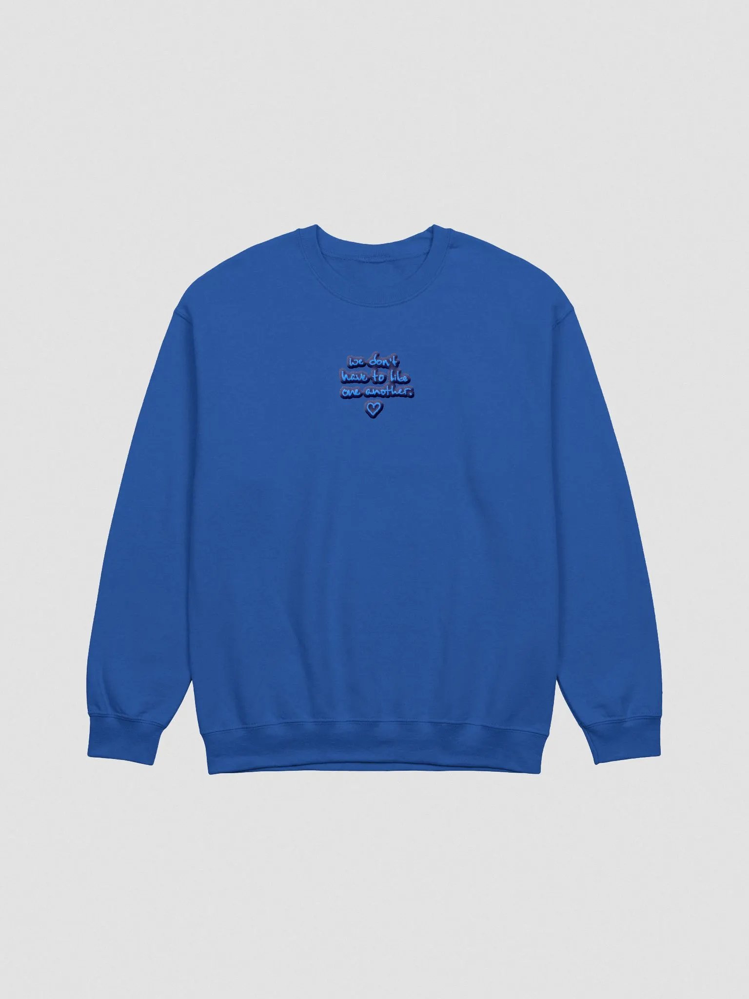 ONE ANOTHER (electric design) embroidered crewneck product image (2)