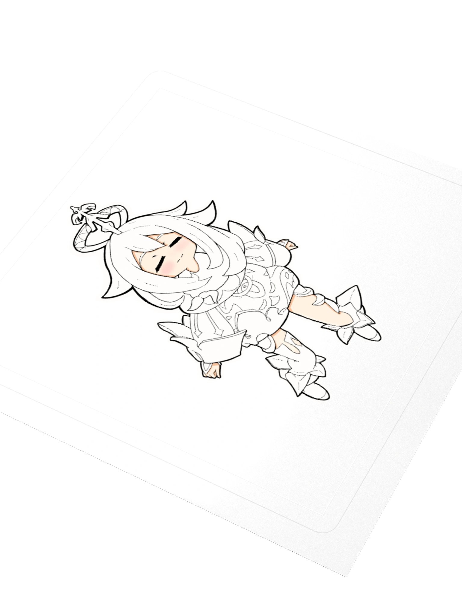 Smiley Paimon Sticker product image (10)