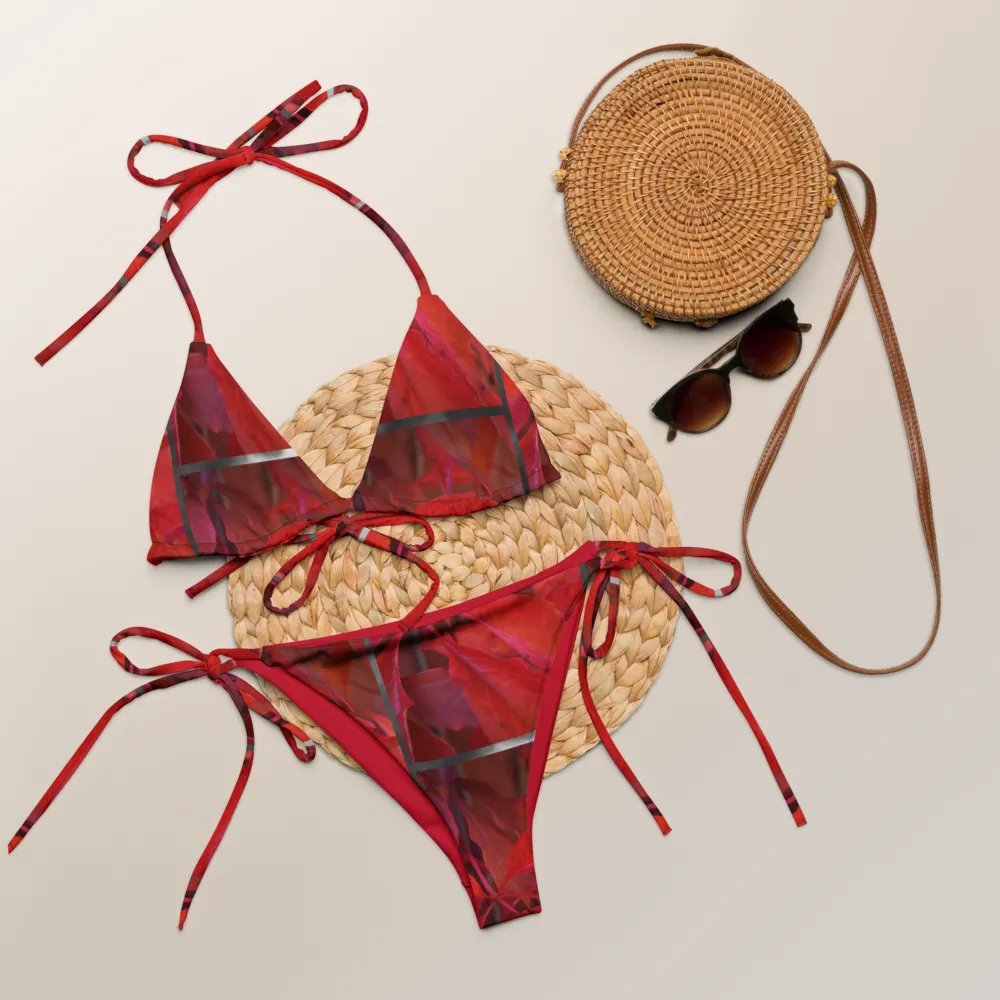 String Bikini: Vildvin Red Dreams product image (8)