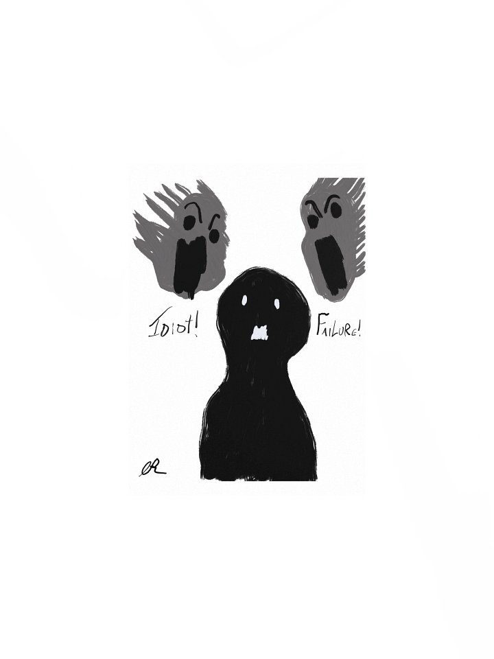 Intrusive Thoughts Matte Poster product image (2)