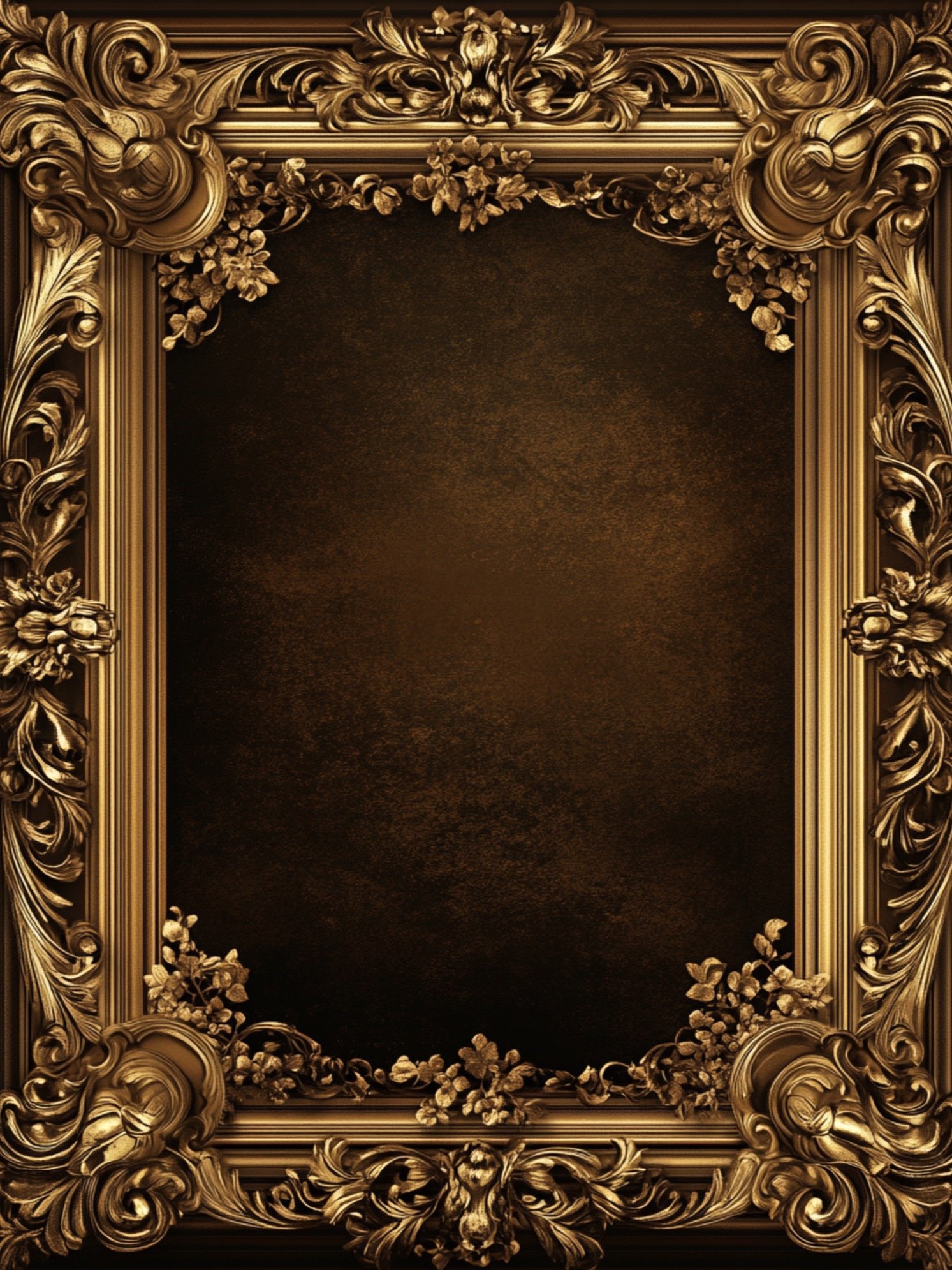 100 Rococo Frames Labels+Mini journal+cards Digital product image (5)