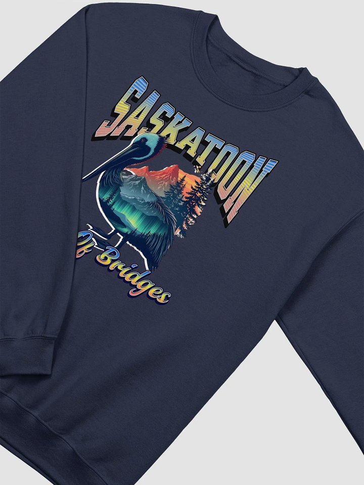 Saskatoon City Of Bridges Pelican Sweatshirt product image (14)