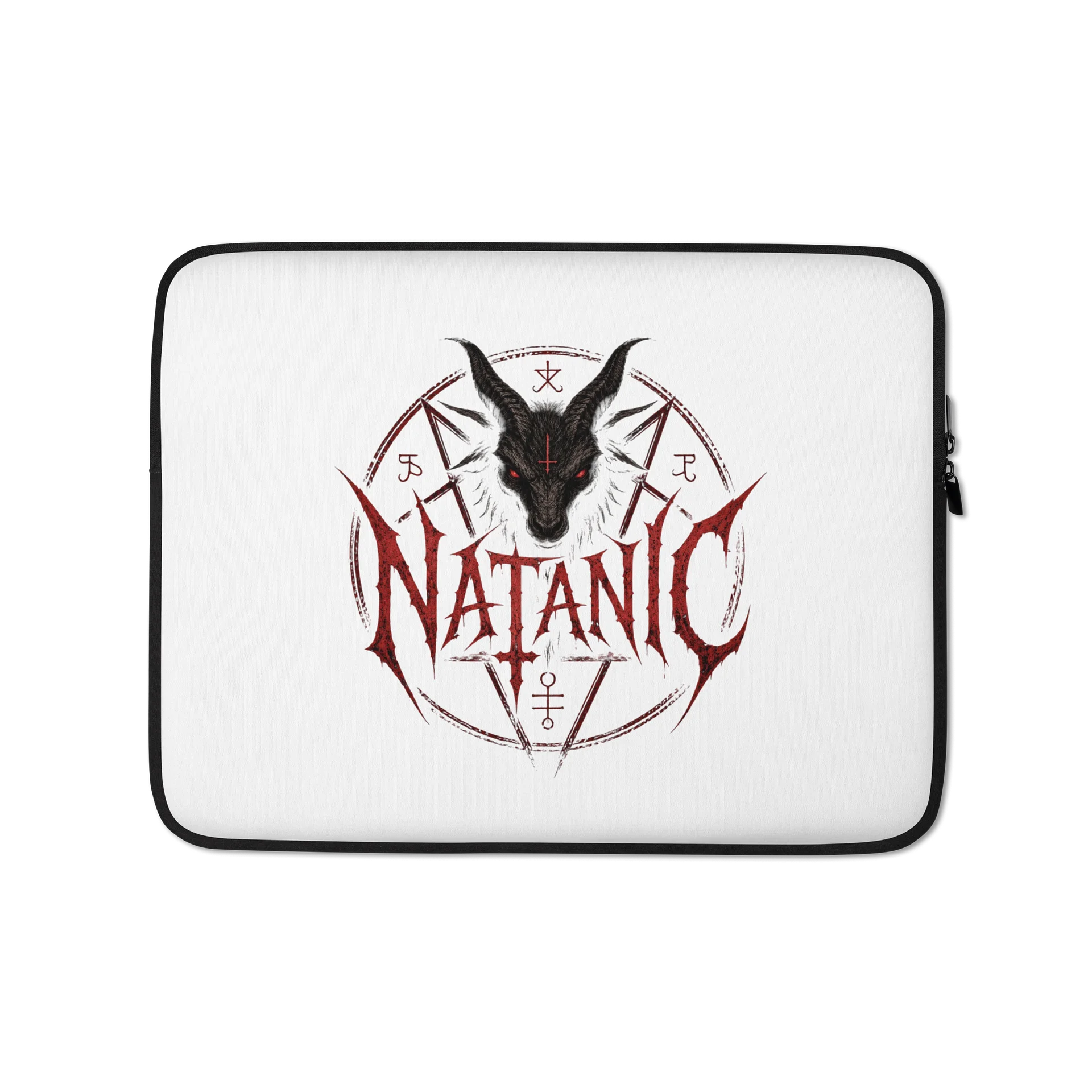 Red-Eyed Goat Pentagram Laptop Sleeve product image (1)