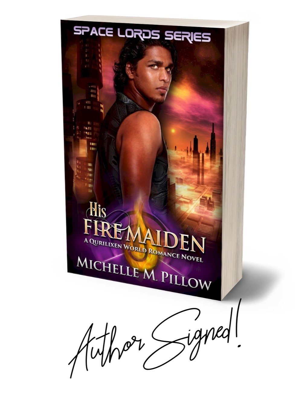 SIGNED: His Fire Maiden (Space Lords #2) Paperback product image (1)
