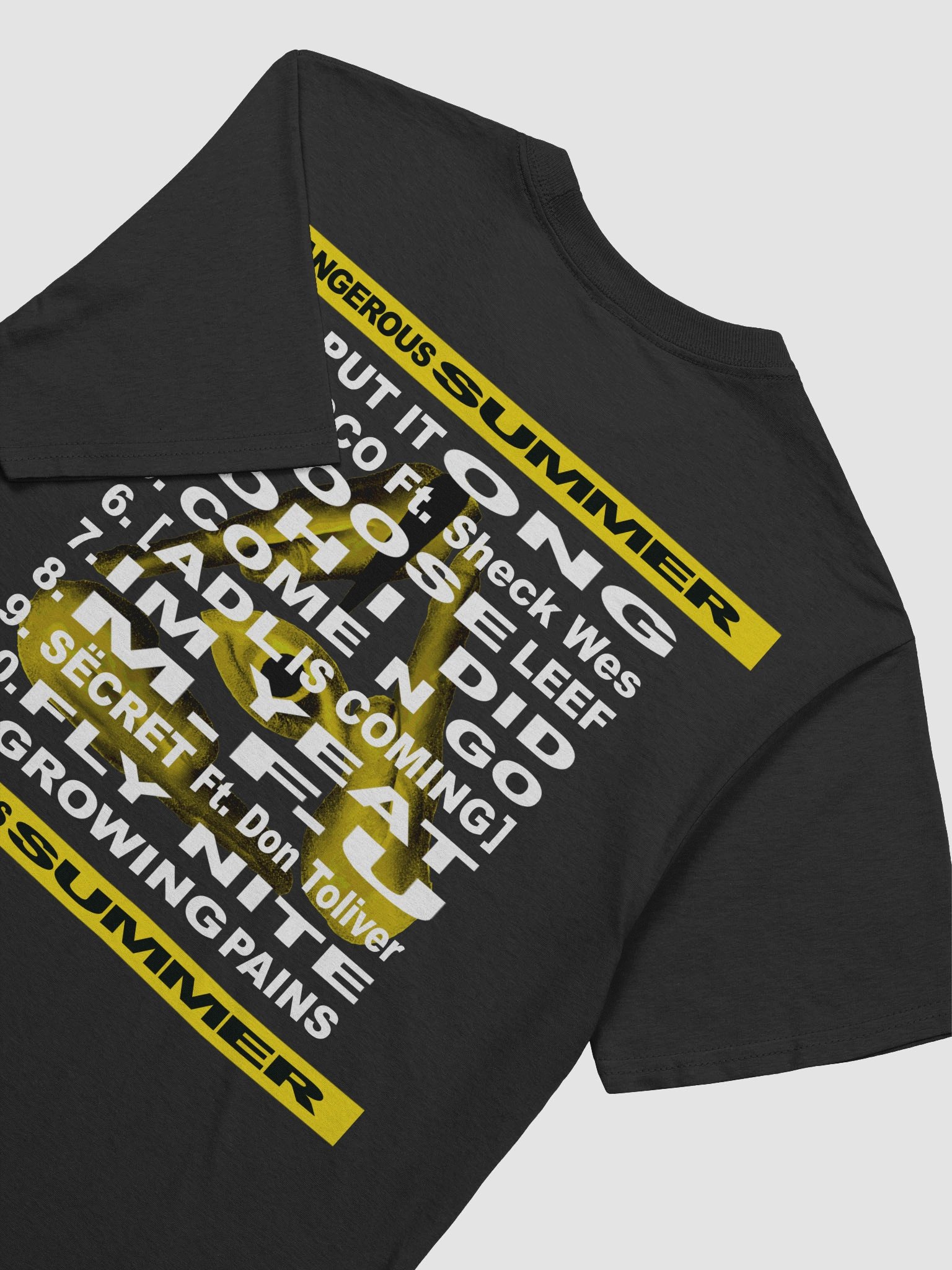 DANGEROUS SUMMER TRACKLIST TEE product image (8)
