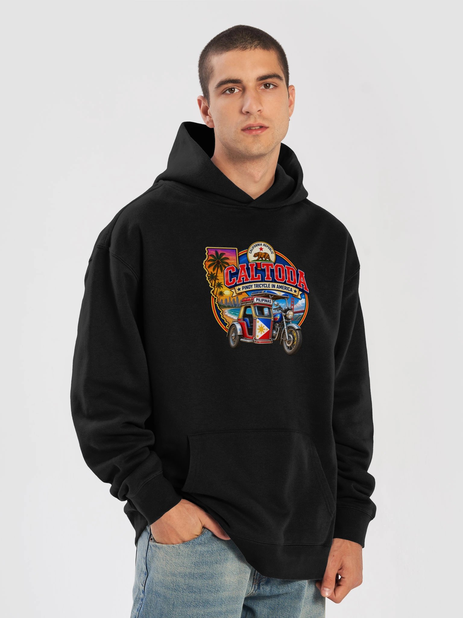 CAL TODA HOODIE, 4 COLORS (COST $38.46) product image (28)