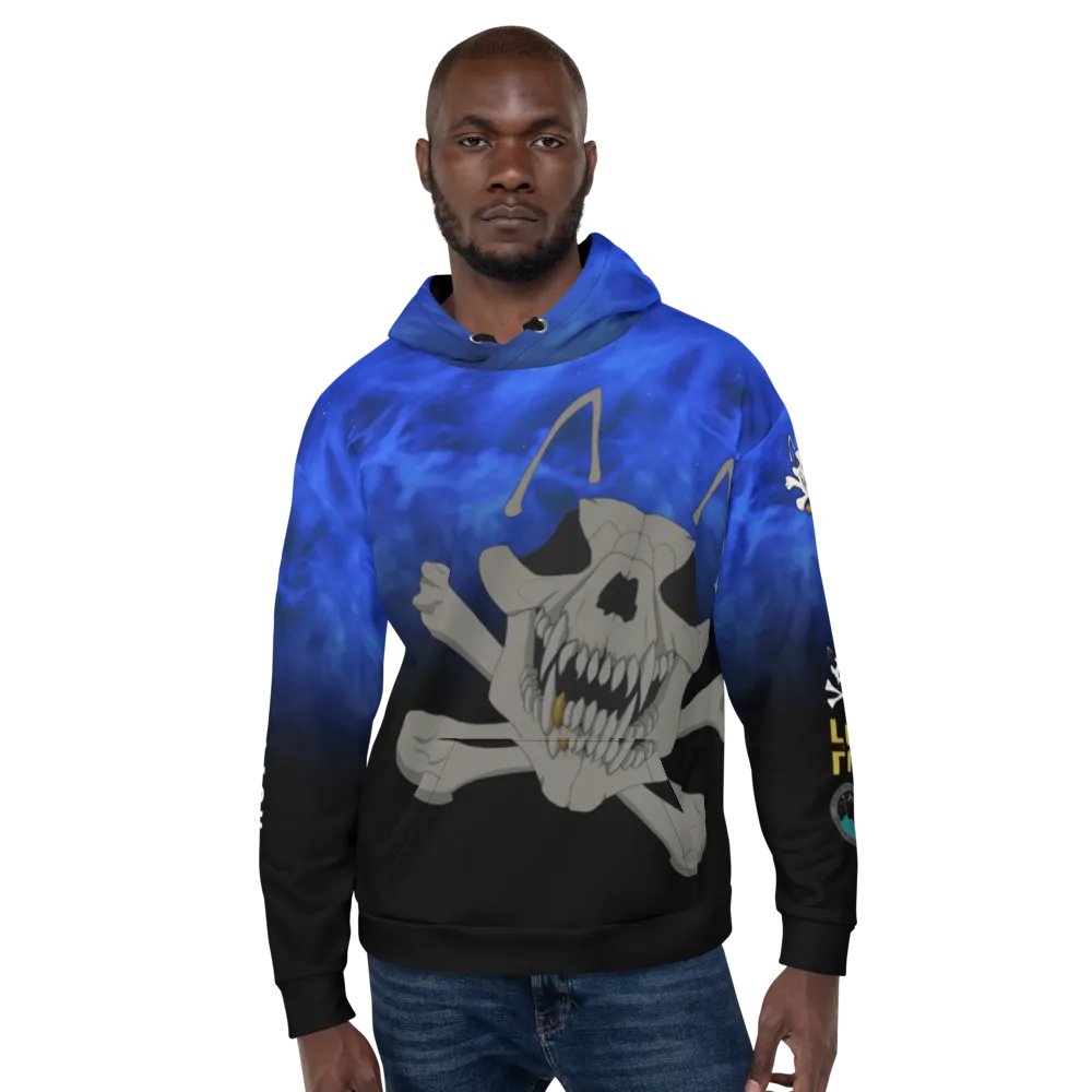 Mongrel Squad Straight Outta Klescher Blue/Black Hoodie product image (6)