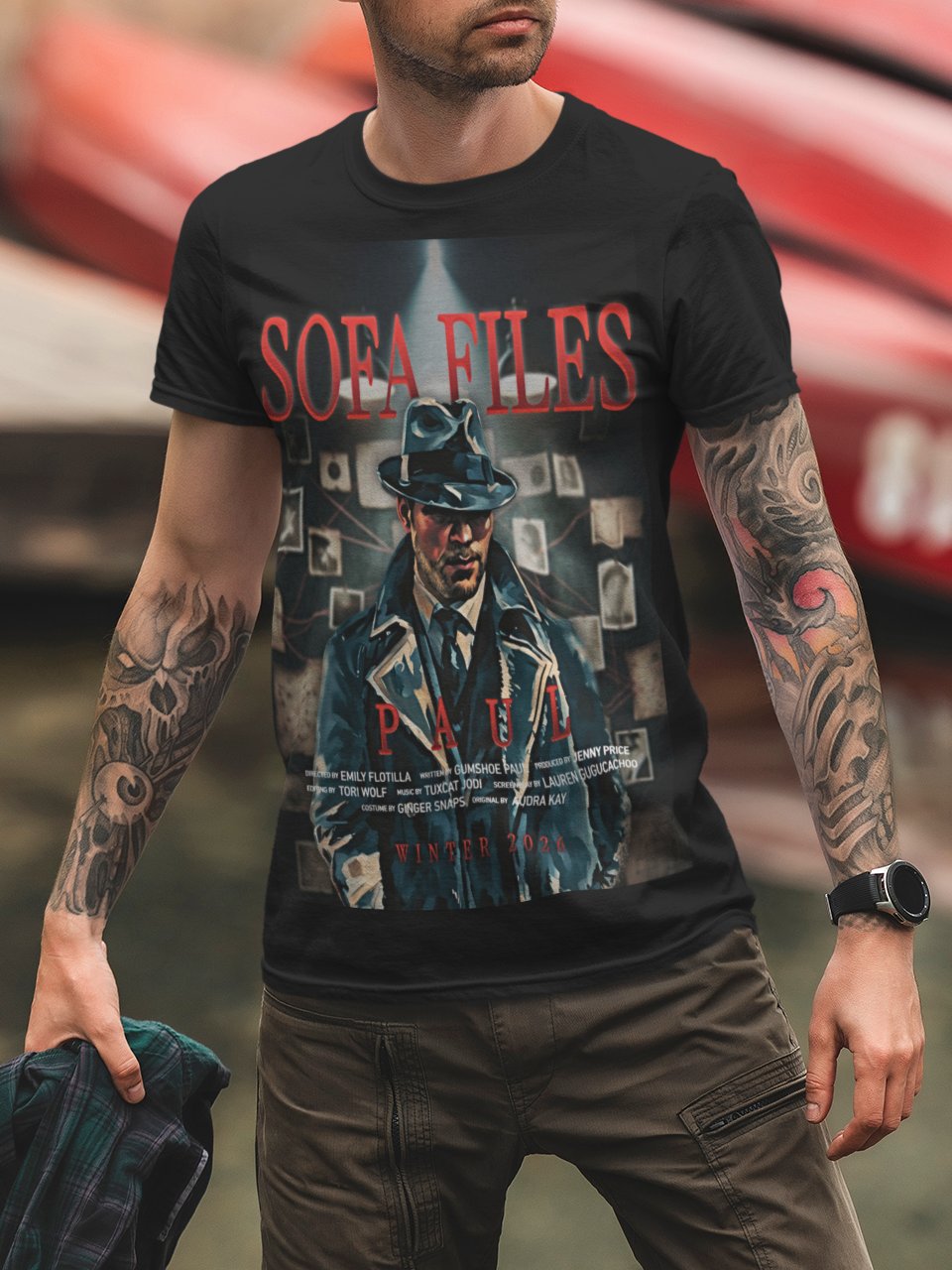 Sofa Files Movie Poster Tee product image (12)