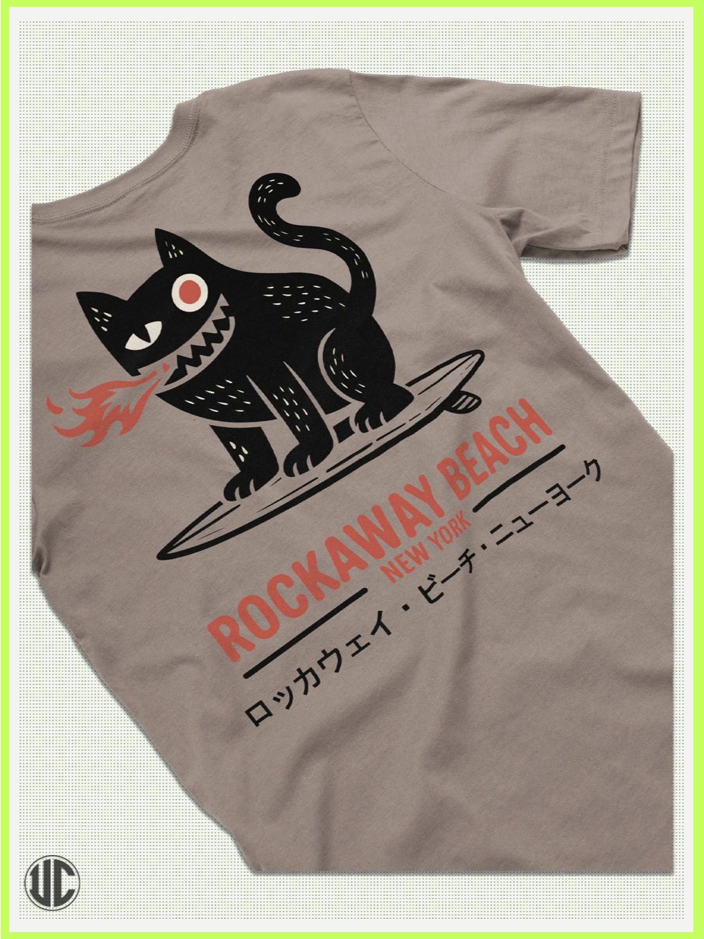 UnkoCon - Rockaway Beach NY Surfer T-Shirt product image (4)