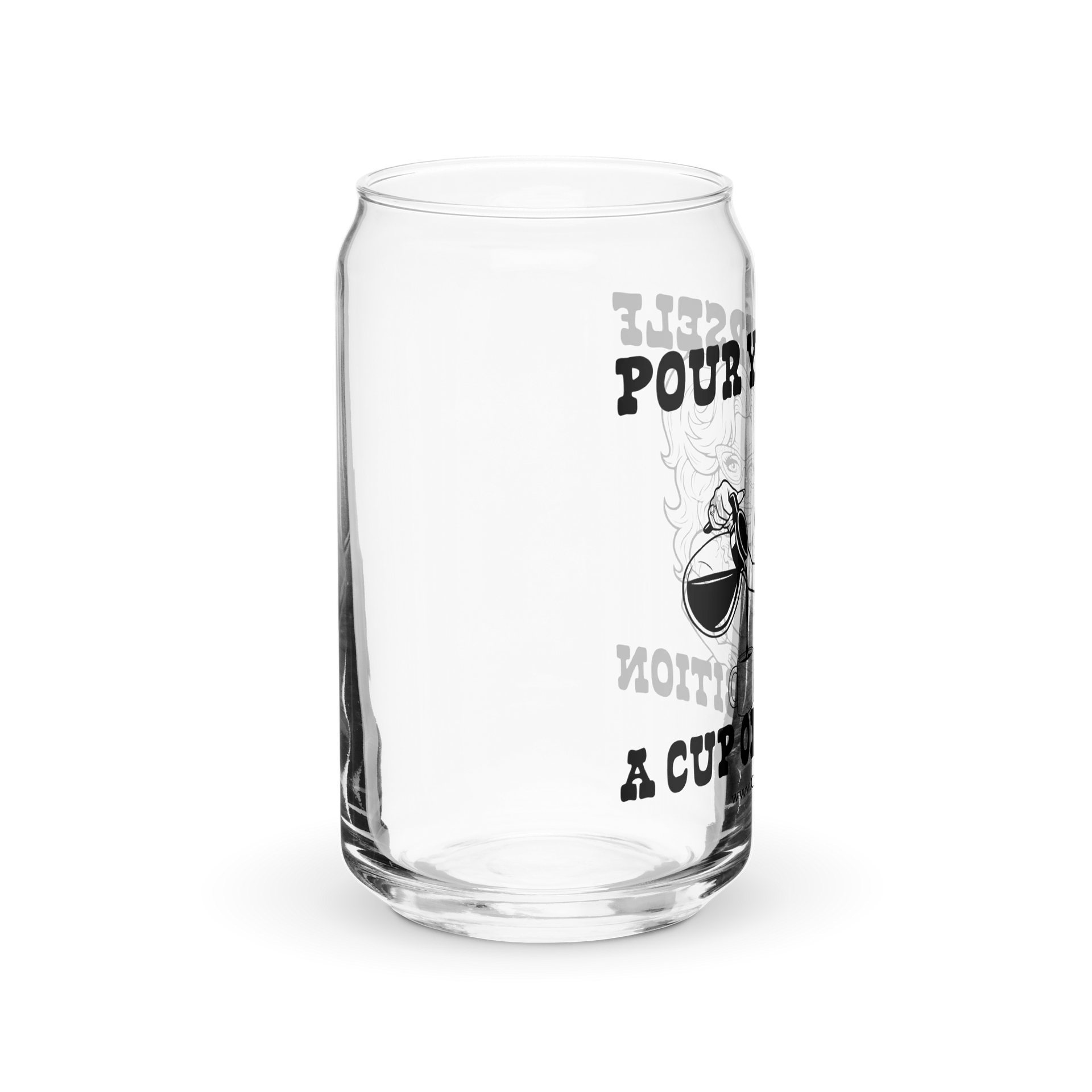 Cup of Ambition Can-Shaped Pint Glass product image (4)