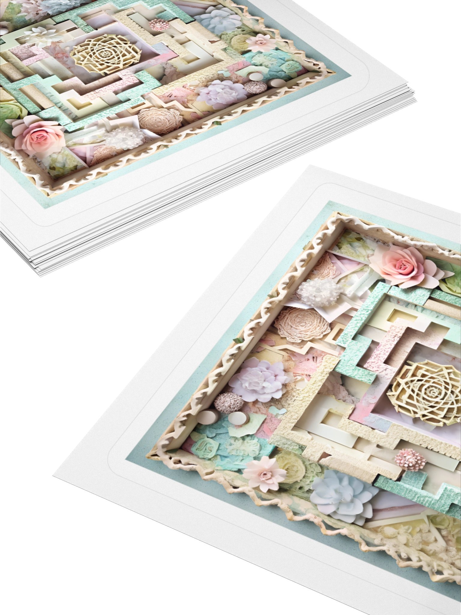 Layered Realms Collage Sticker #3 product image (10)