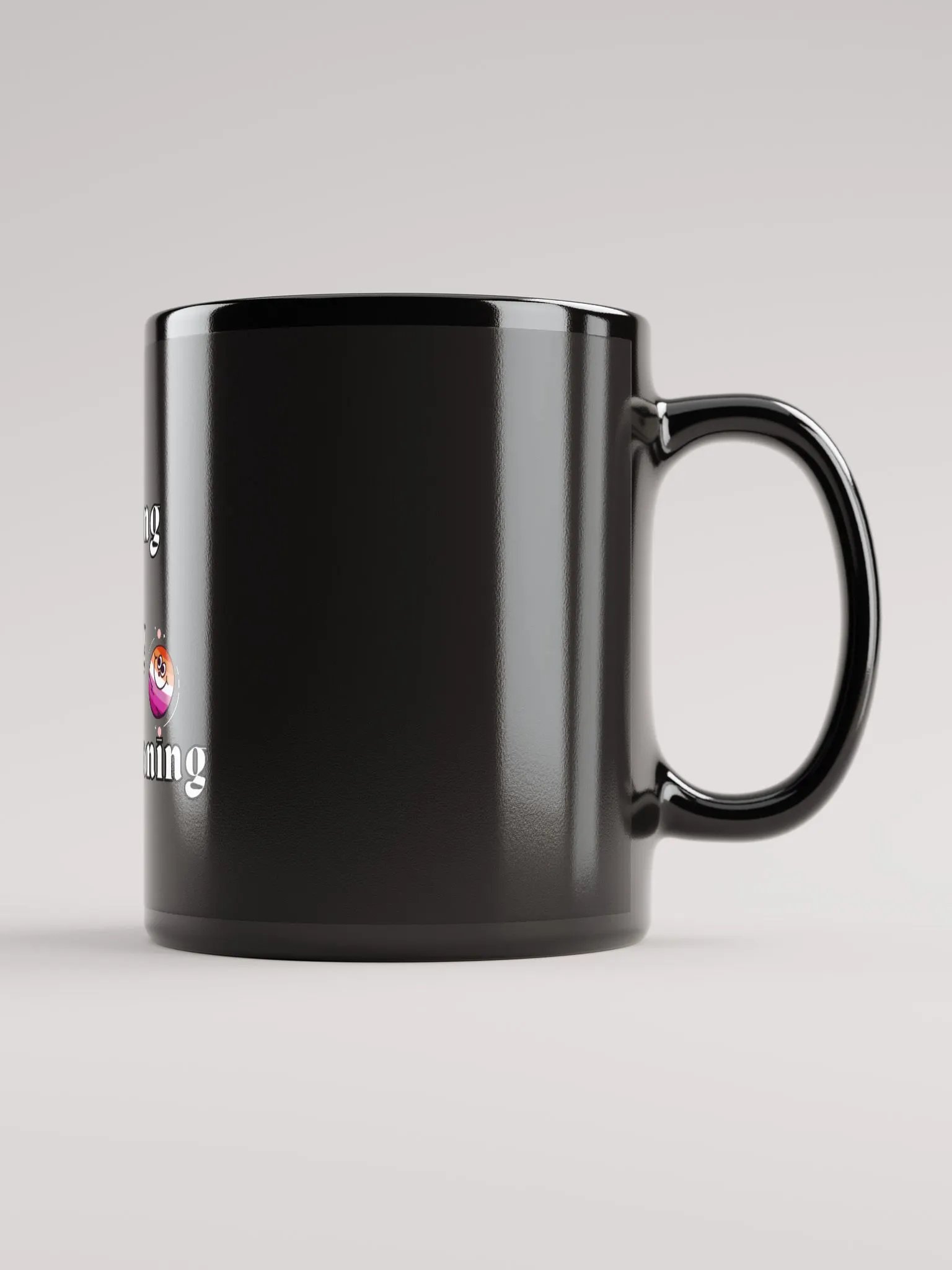 The Pining Lesbian - Mug Black product image (4)