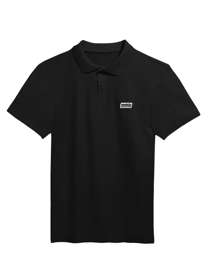 Mobile Outfitters Pique Polo - White Embroidery product image (1)