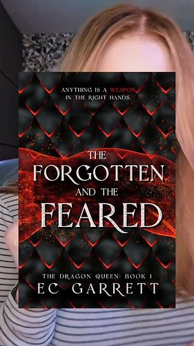 The Hunger Games (for adults) meets Game of Thrones in THE FORGOTTEN AND THE FEARED, the first in my grimdark romantasy serie...