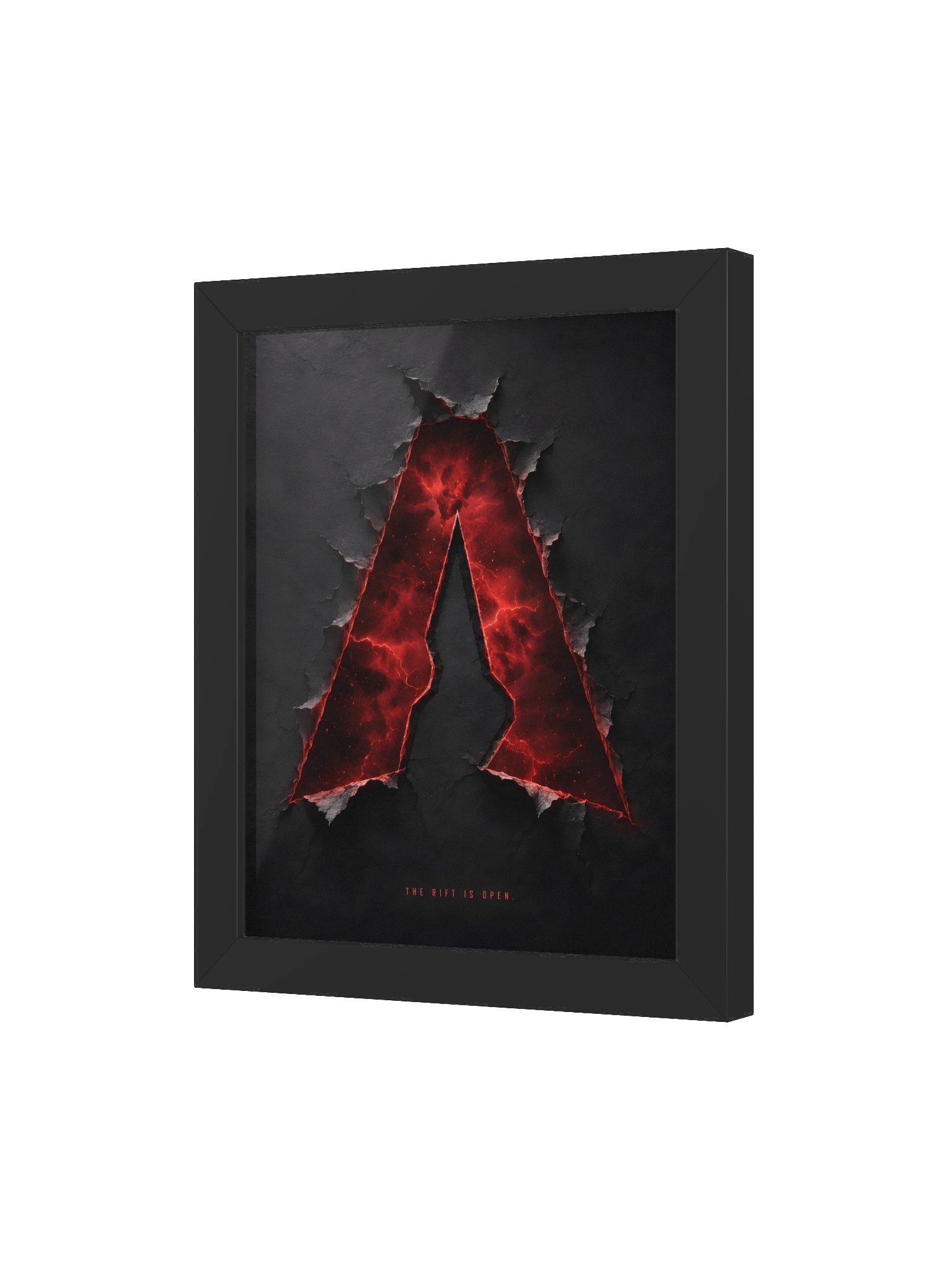 CASE FILE 001: THE RIFT — Framed Print product image (7)