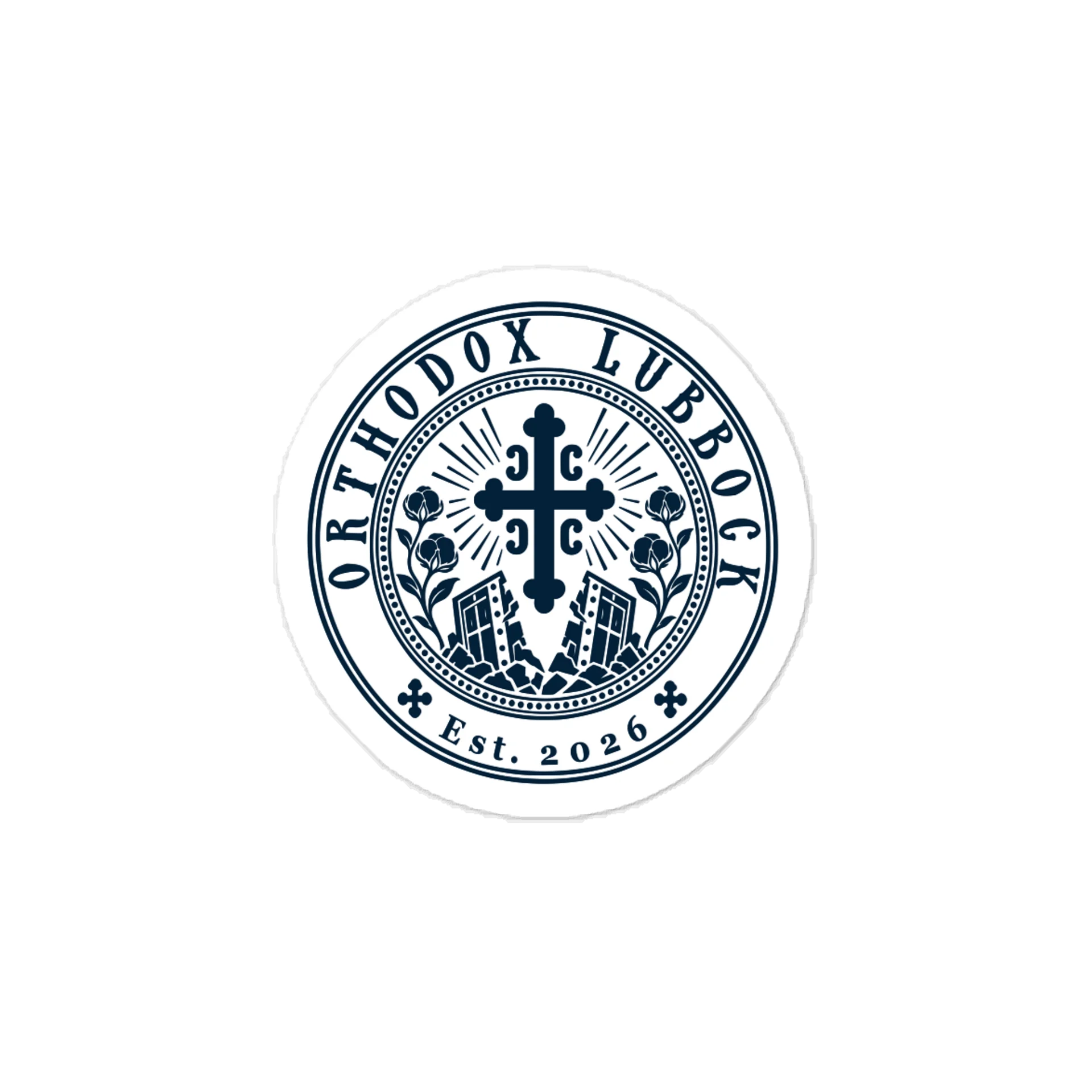 Orthodox Lubbock Seal Sticker product image (1)