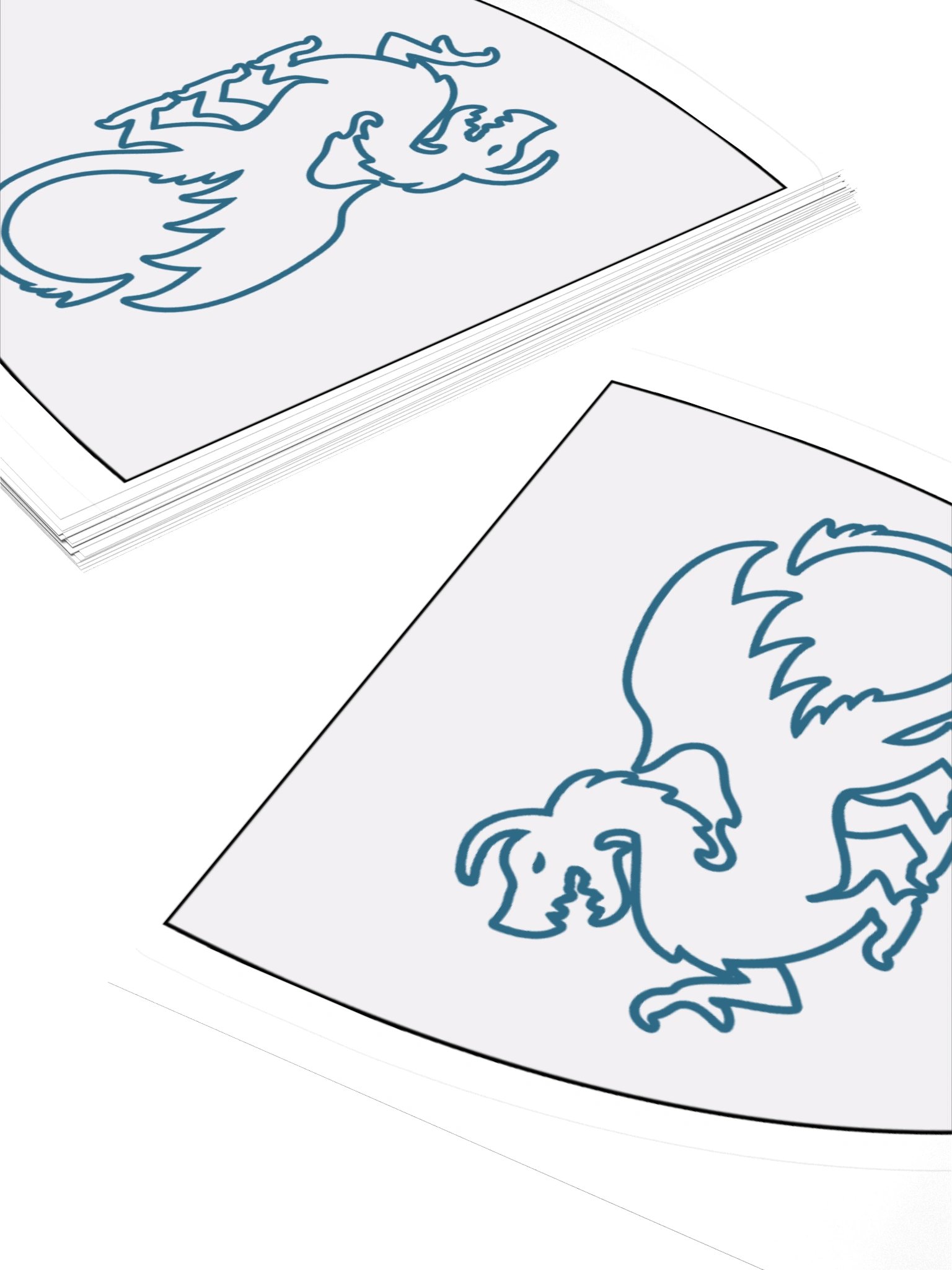 House Rime Wyrm Sticker product image (4)
