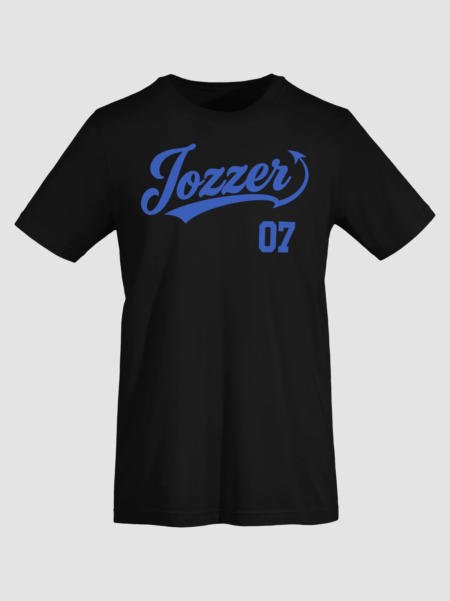 Jozzer Baseball Logo - Soft Tee [Blue] product image (15)
