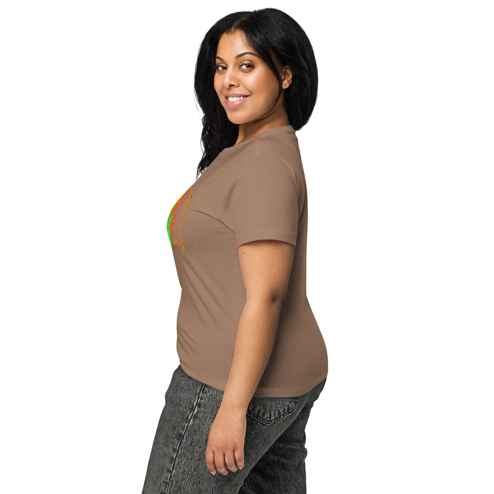 Dragon's Blaze High-Waisted Tee product image (7)
